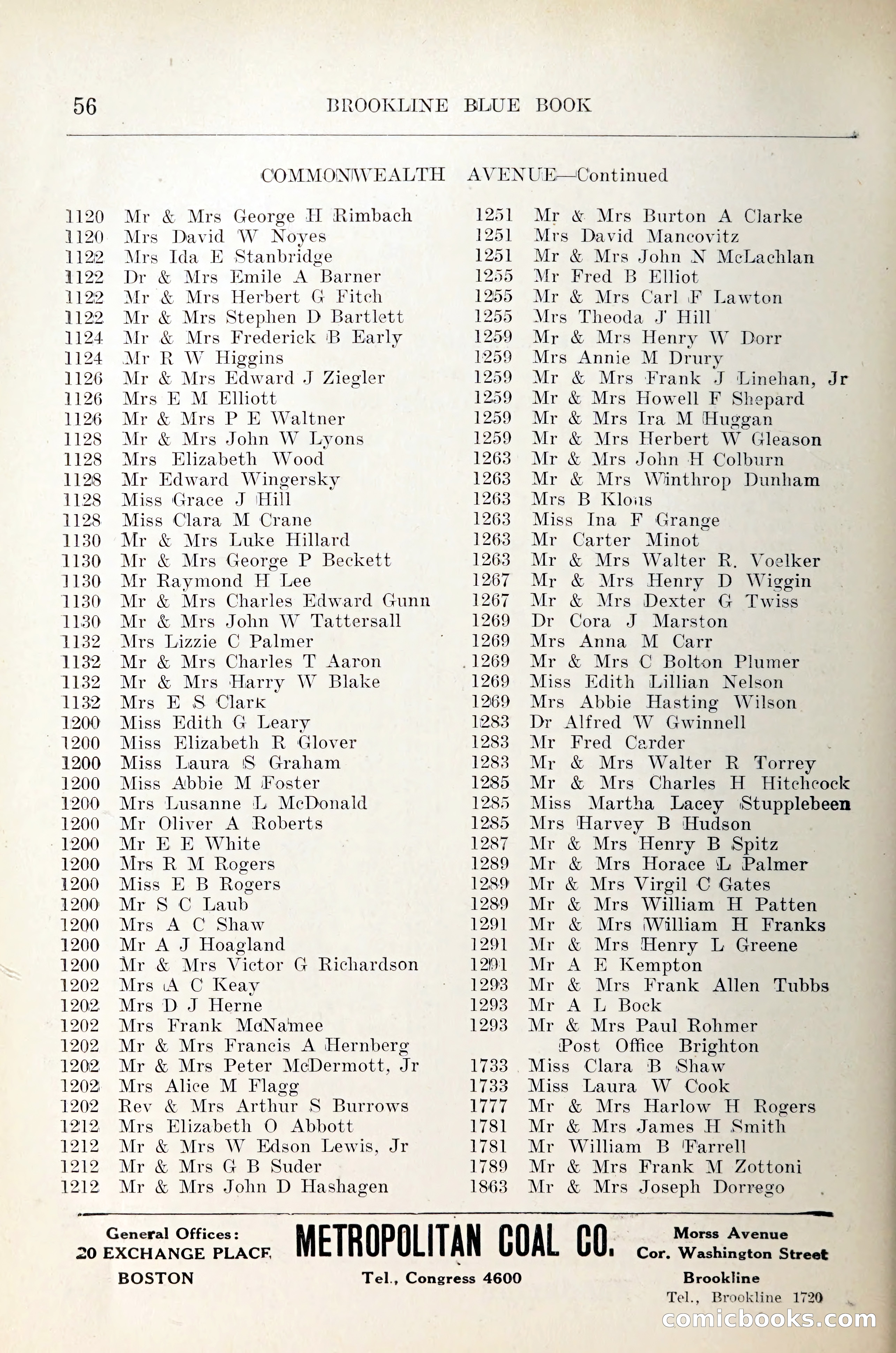 Blue Book of Brookline — page 69 of 305