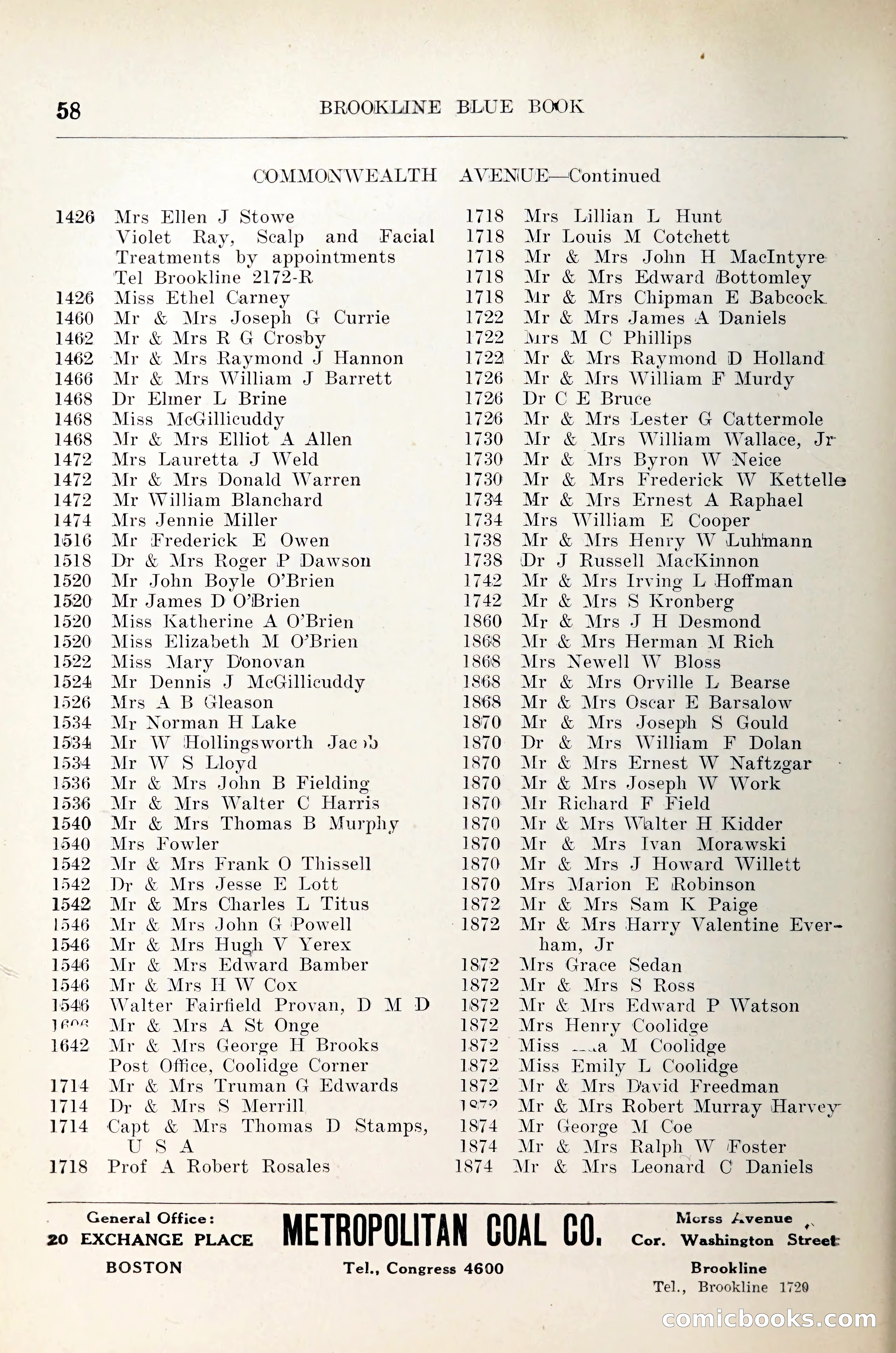 Blue Book of Brookline — page 71 of 305