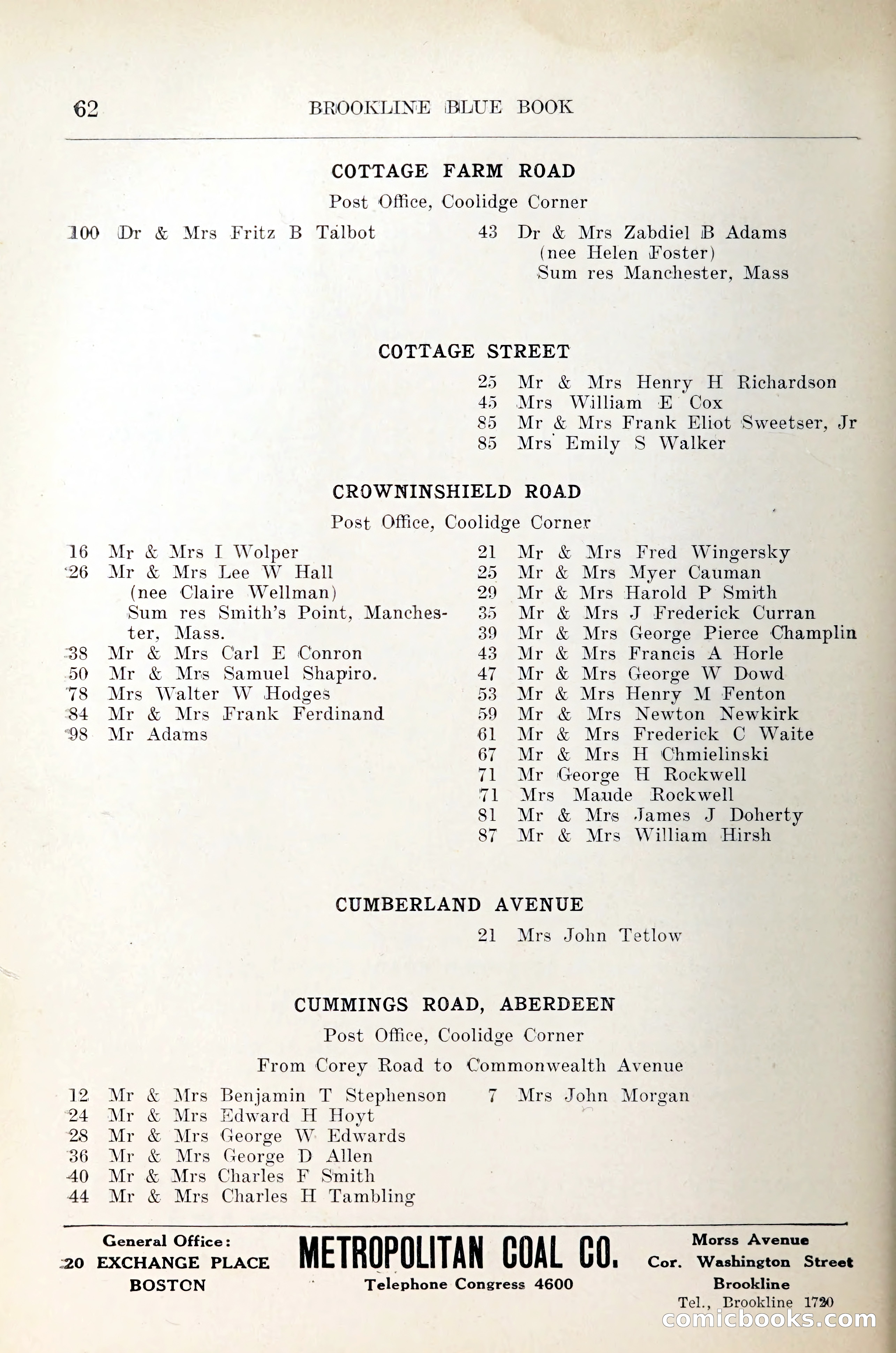 Blue Book of Brookline — page 75 of 305