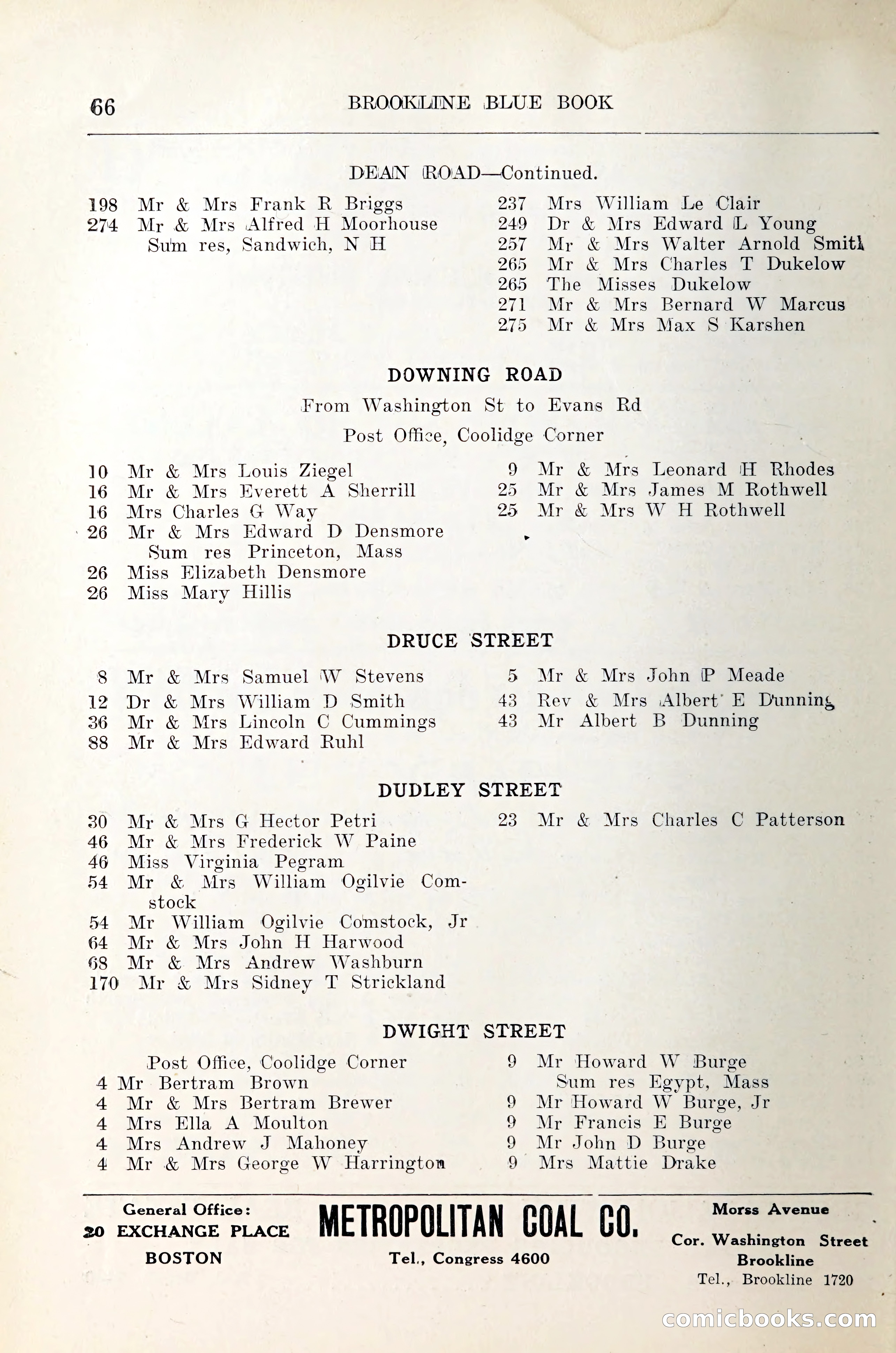 Blue Book of Brookline — page 79 of 305