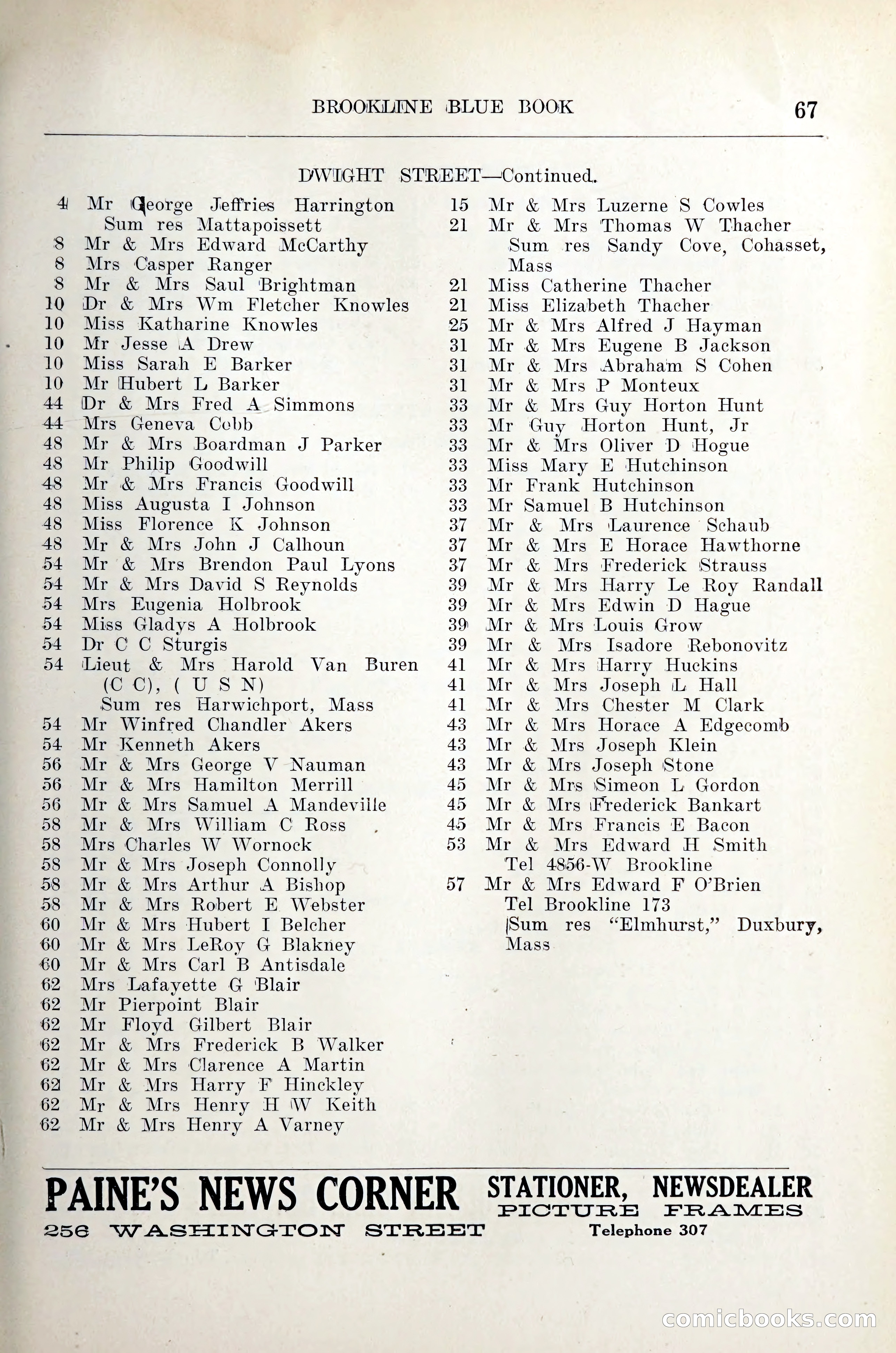 Blue Book of Brookline — page 80 of 305