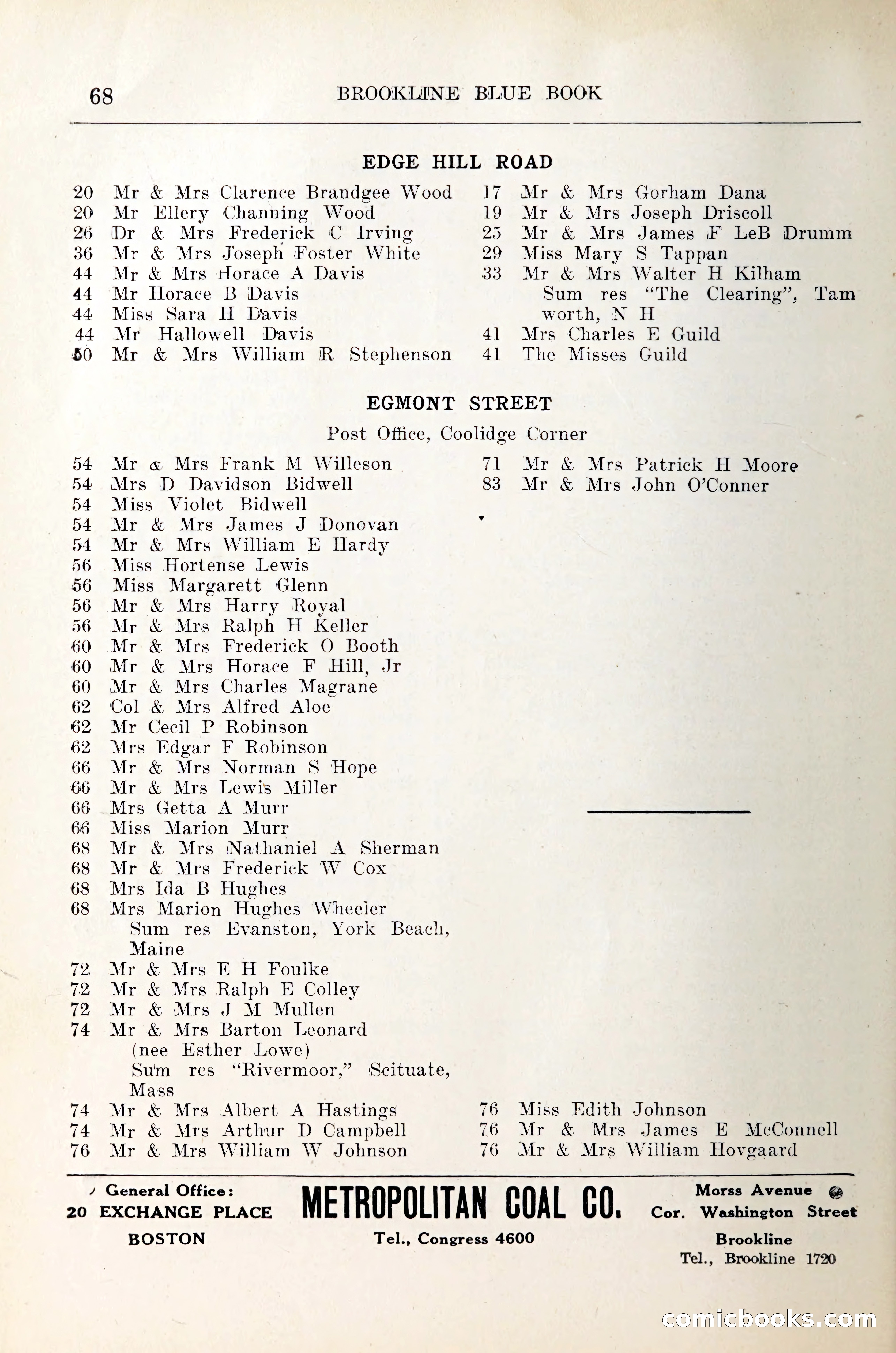 Blue Book of Brookline — page 81 of 305