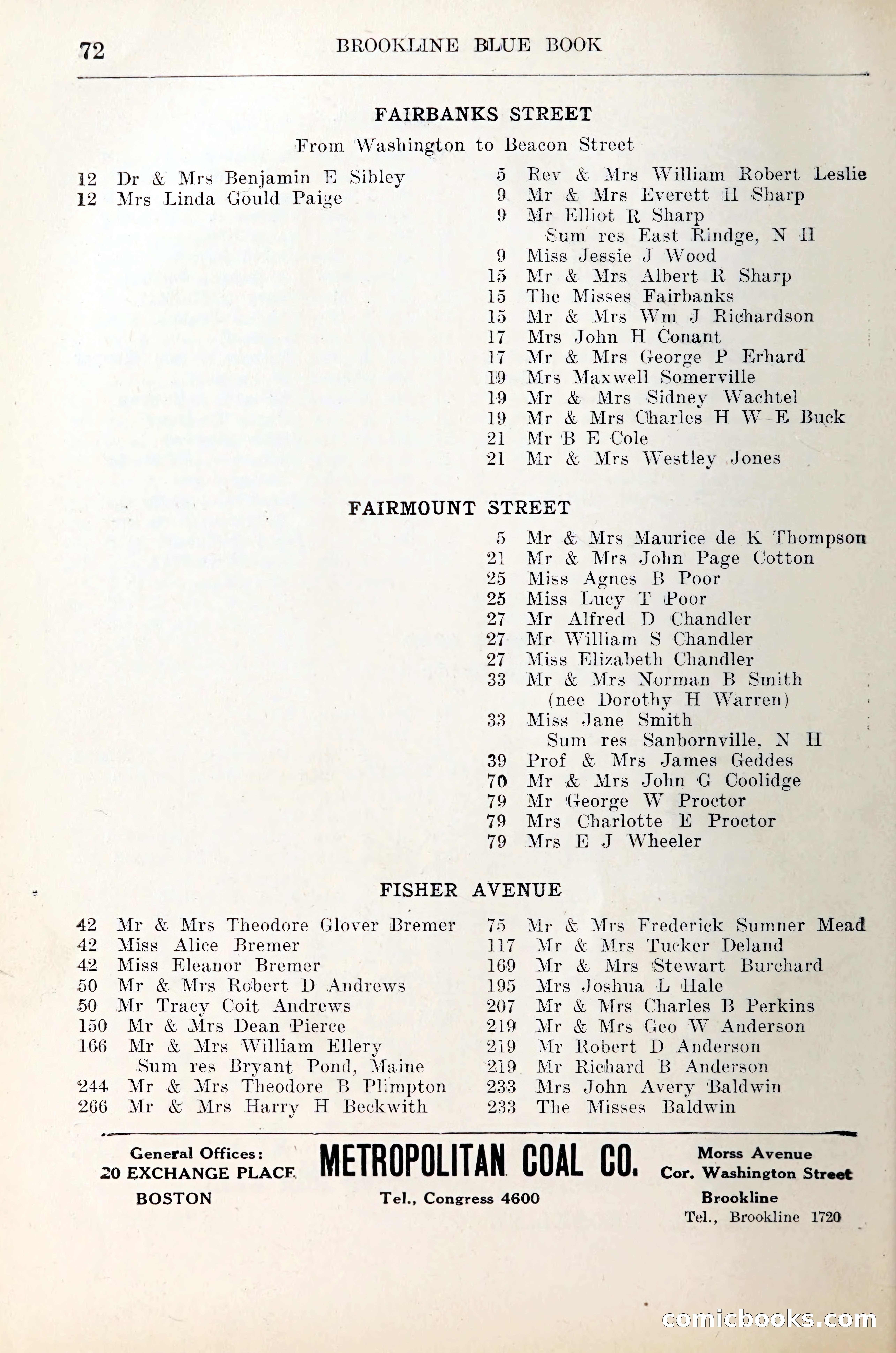 Blue Book of Brookline — page 85 of 305