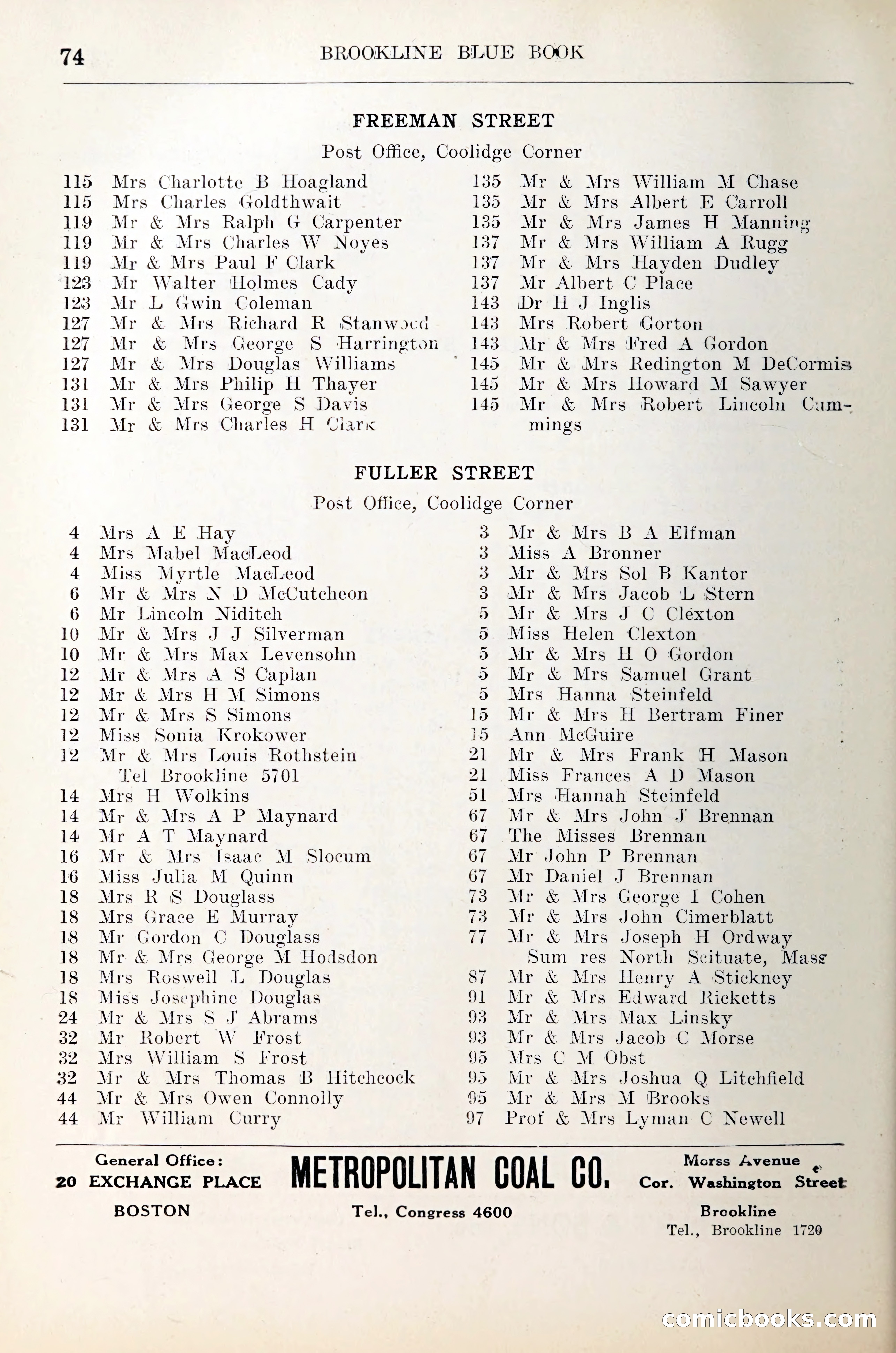 Blue Book of Brookline — page 87 of 305