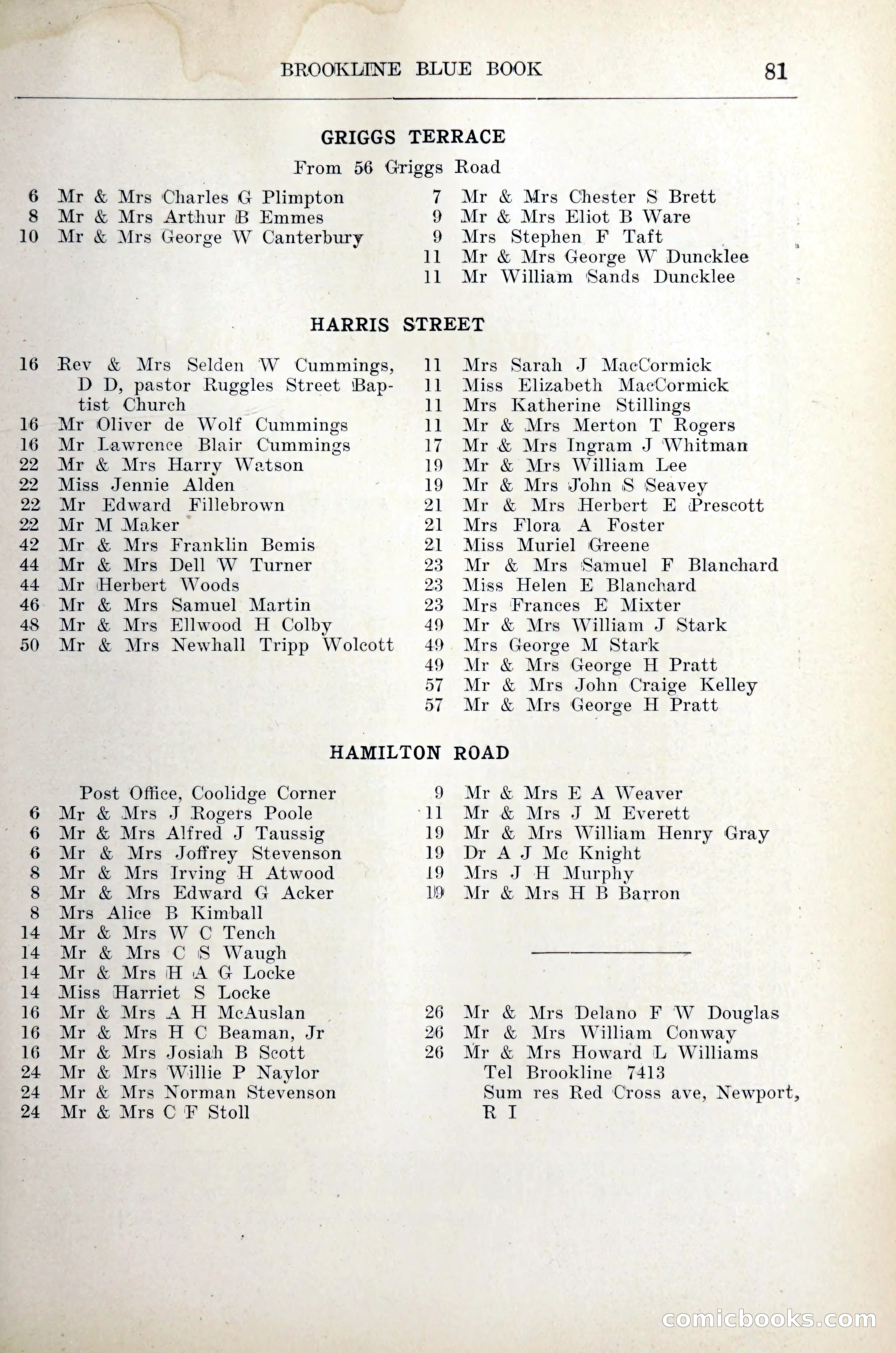 Blue Book of Brookline — page 96 of 305