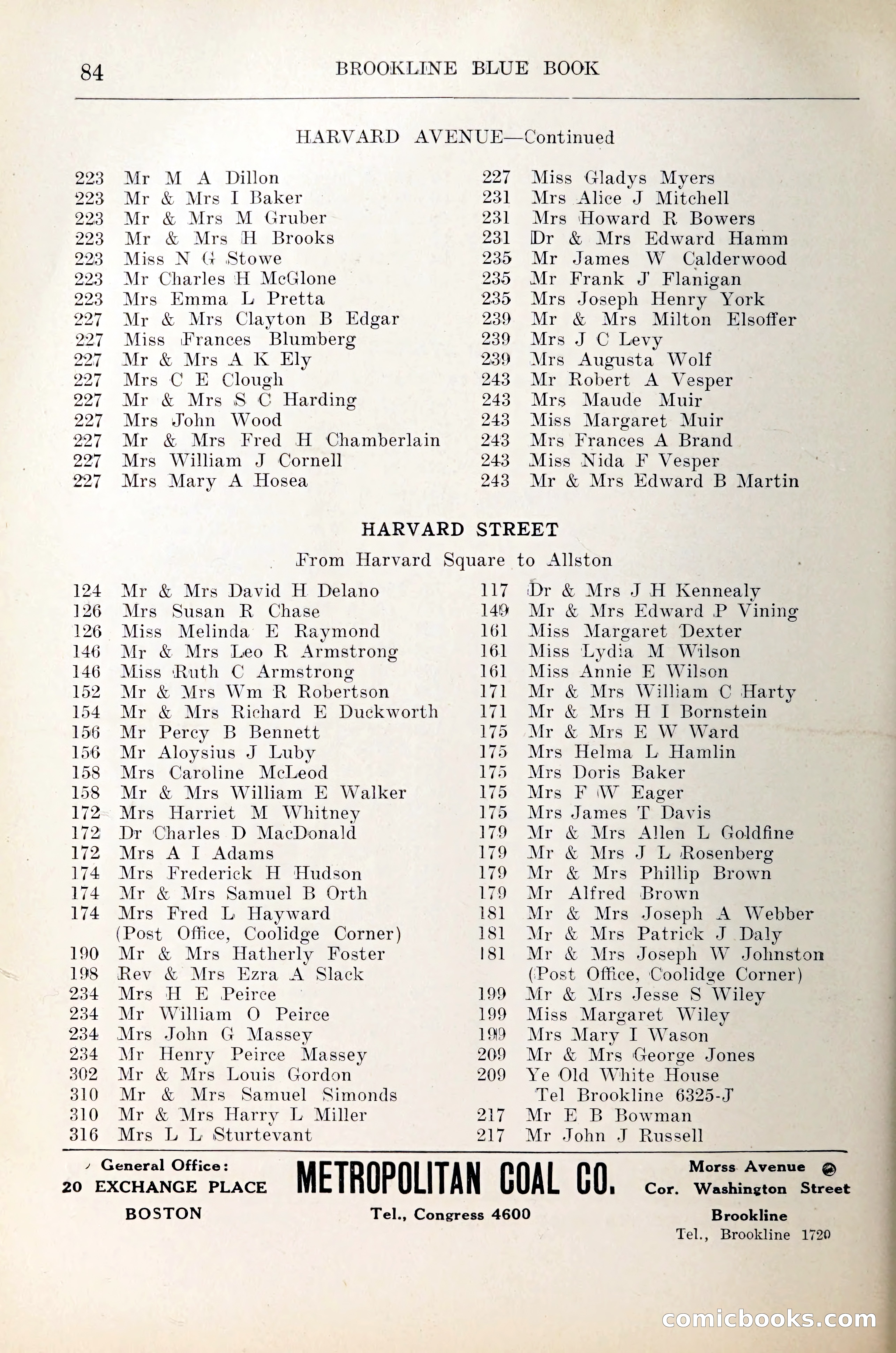 Blue Book of Brookline — page 99 of 305