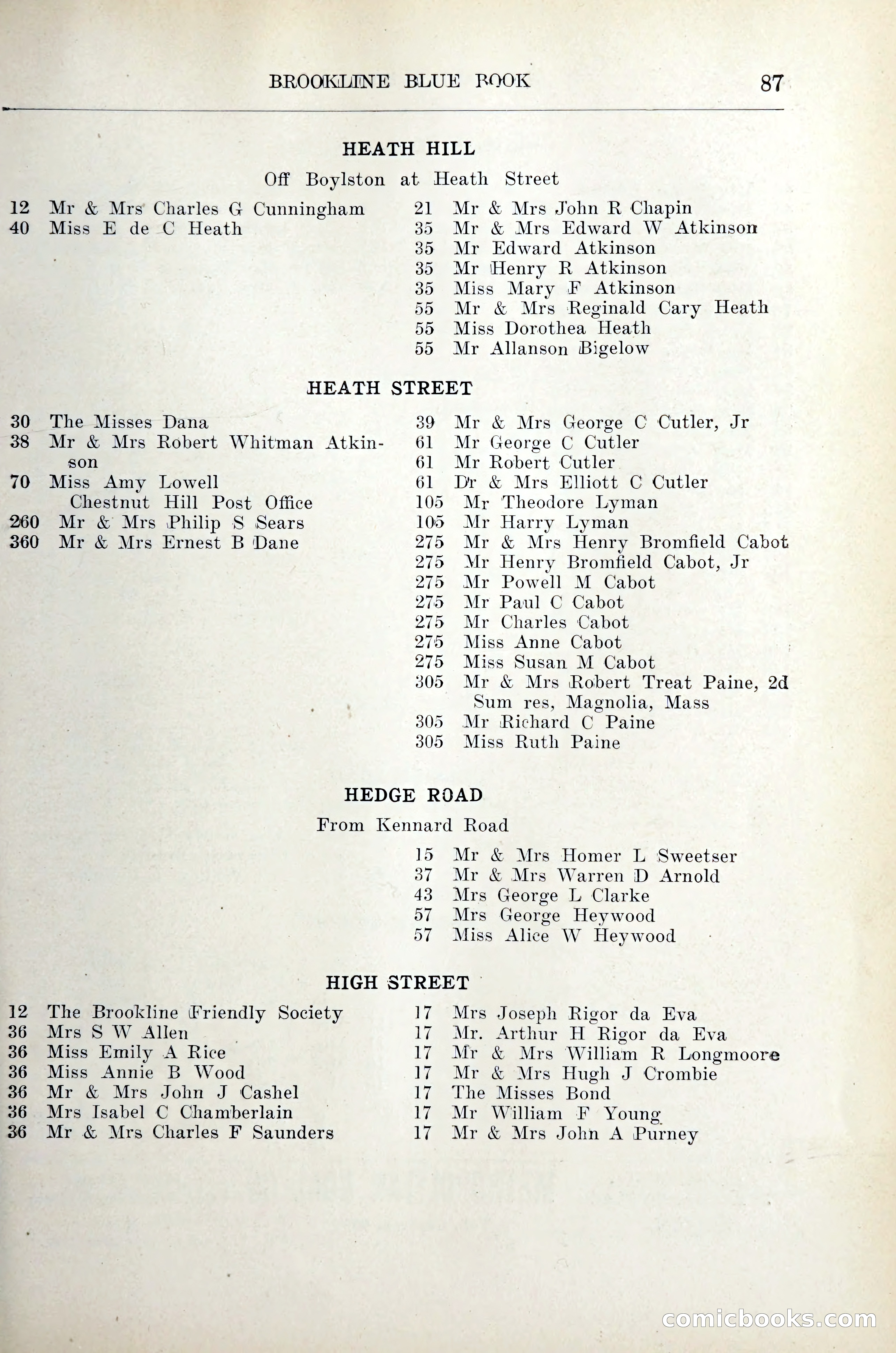 Blue Book of Brookline — page 102 of 305