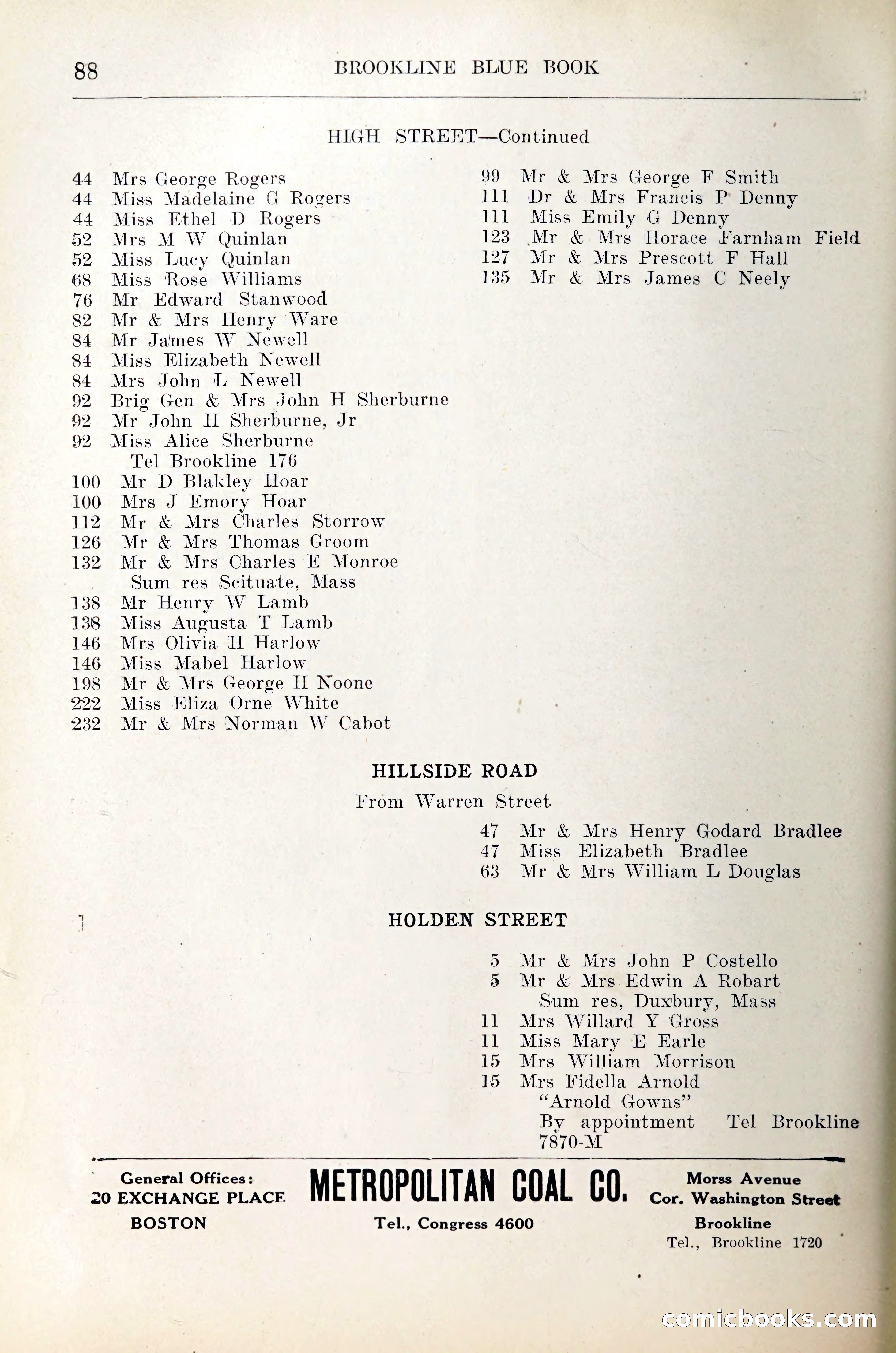 Blue Book of Brookline — page 103 of 305