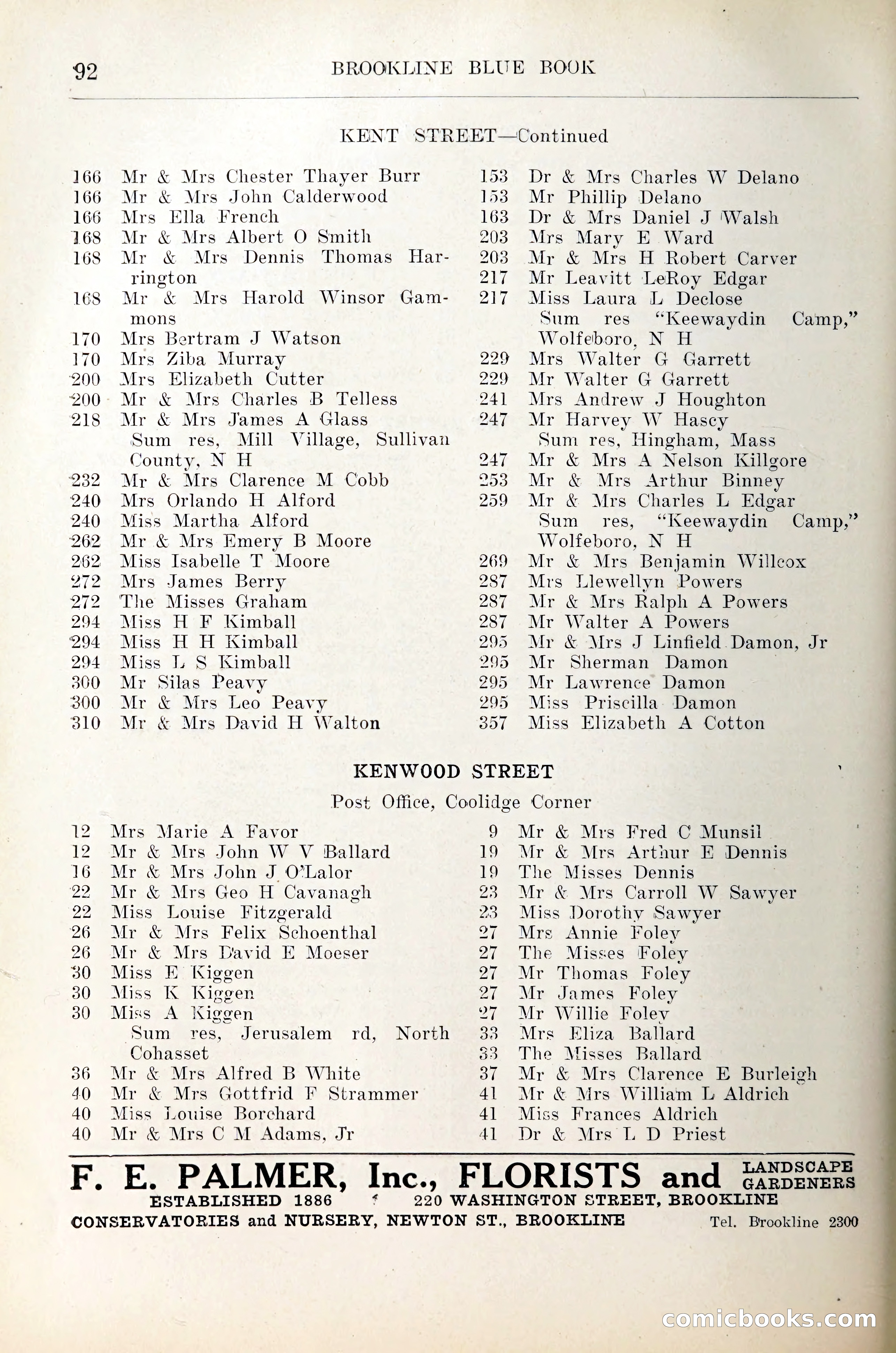 Blue Book of Brookline — page 107 of 305