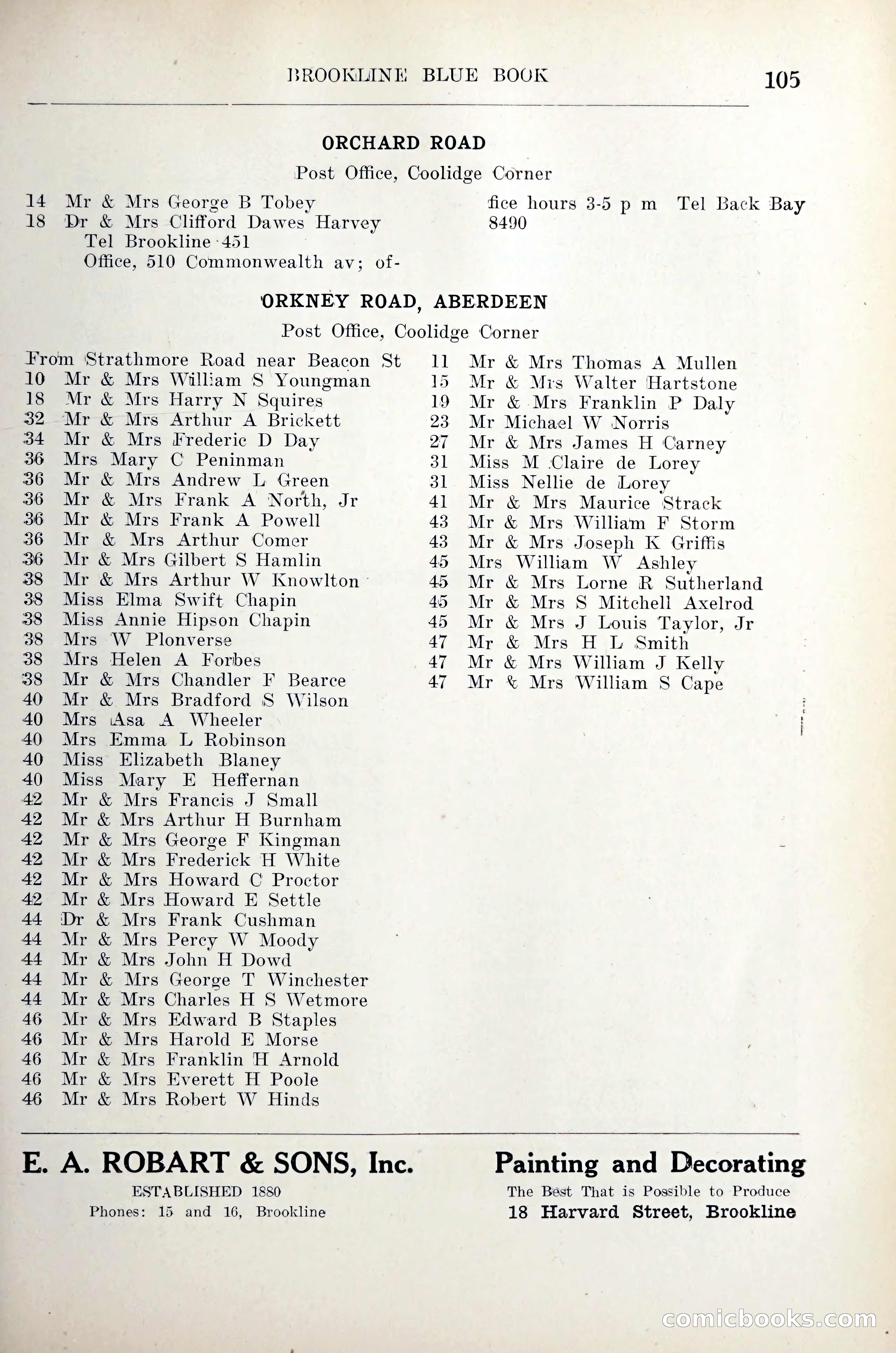 Blue Book of Brookline — page 122 of 305