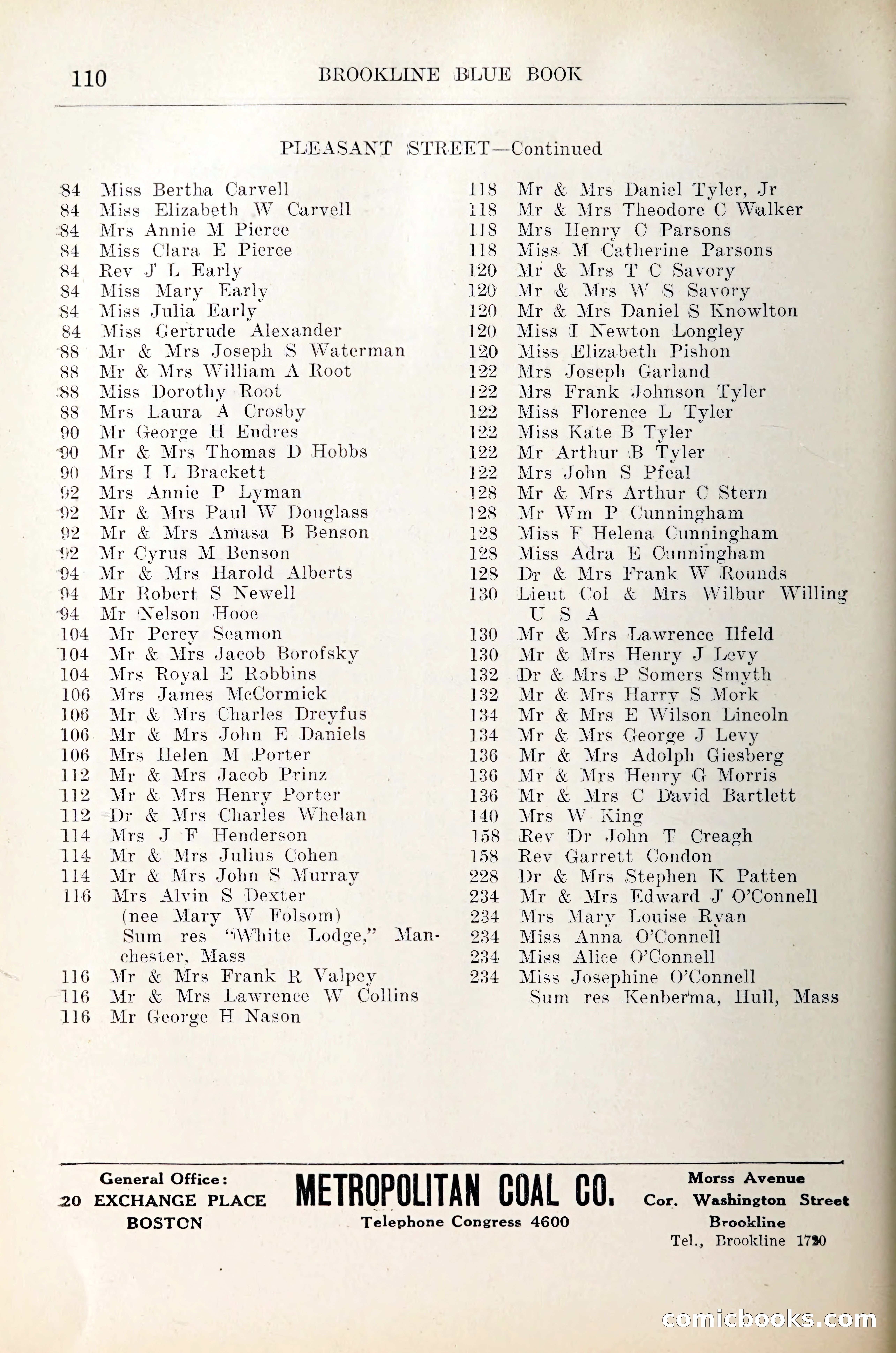 Blue Book of Brookline — page 127 of 305
