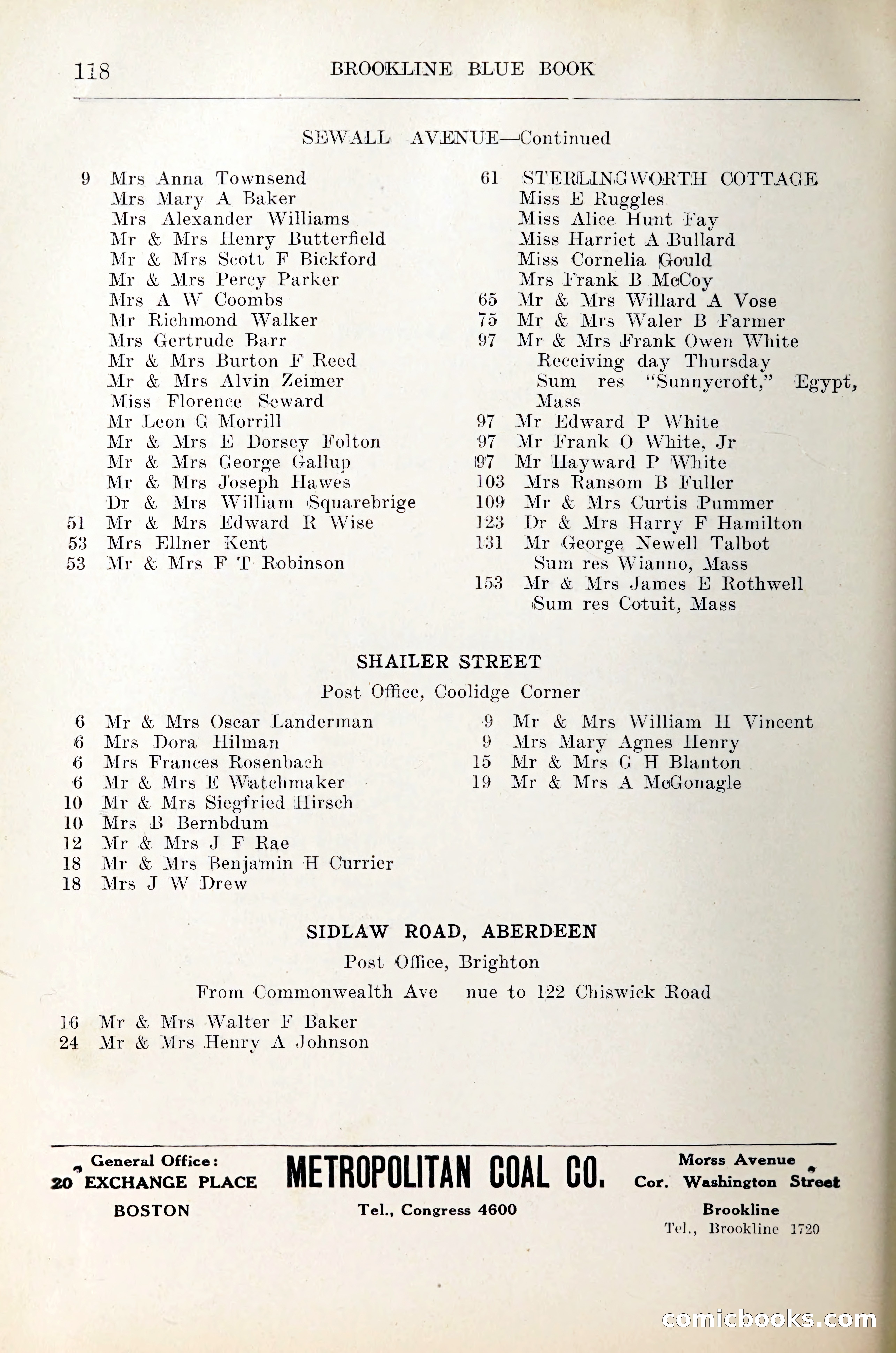 Blue Book of Brookline — page 139 of 305