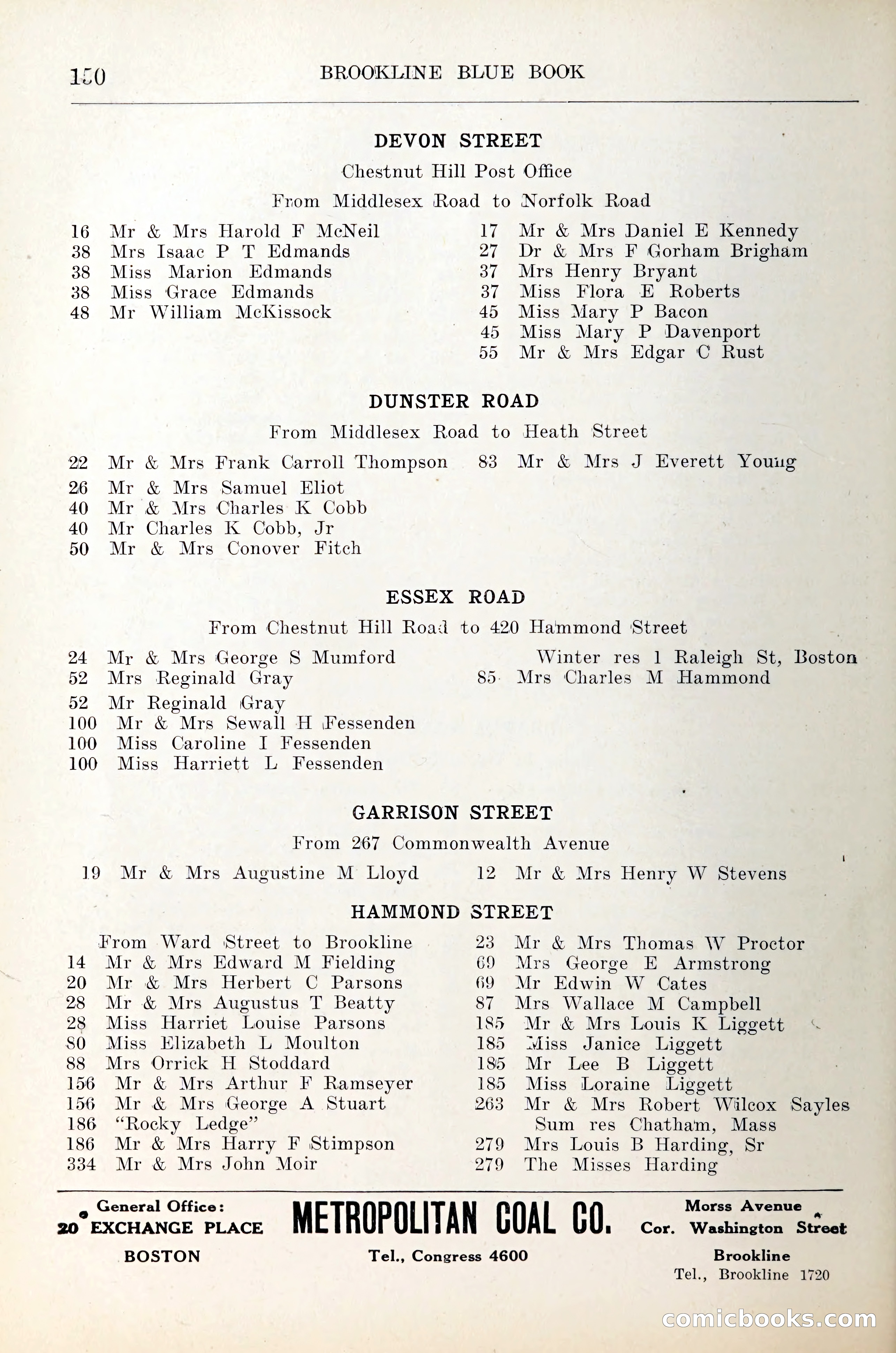 Blue Book of Brookline — page 171 of 305