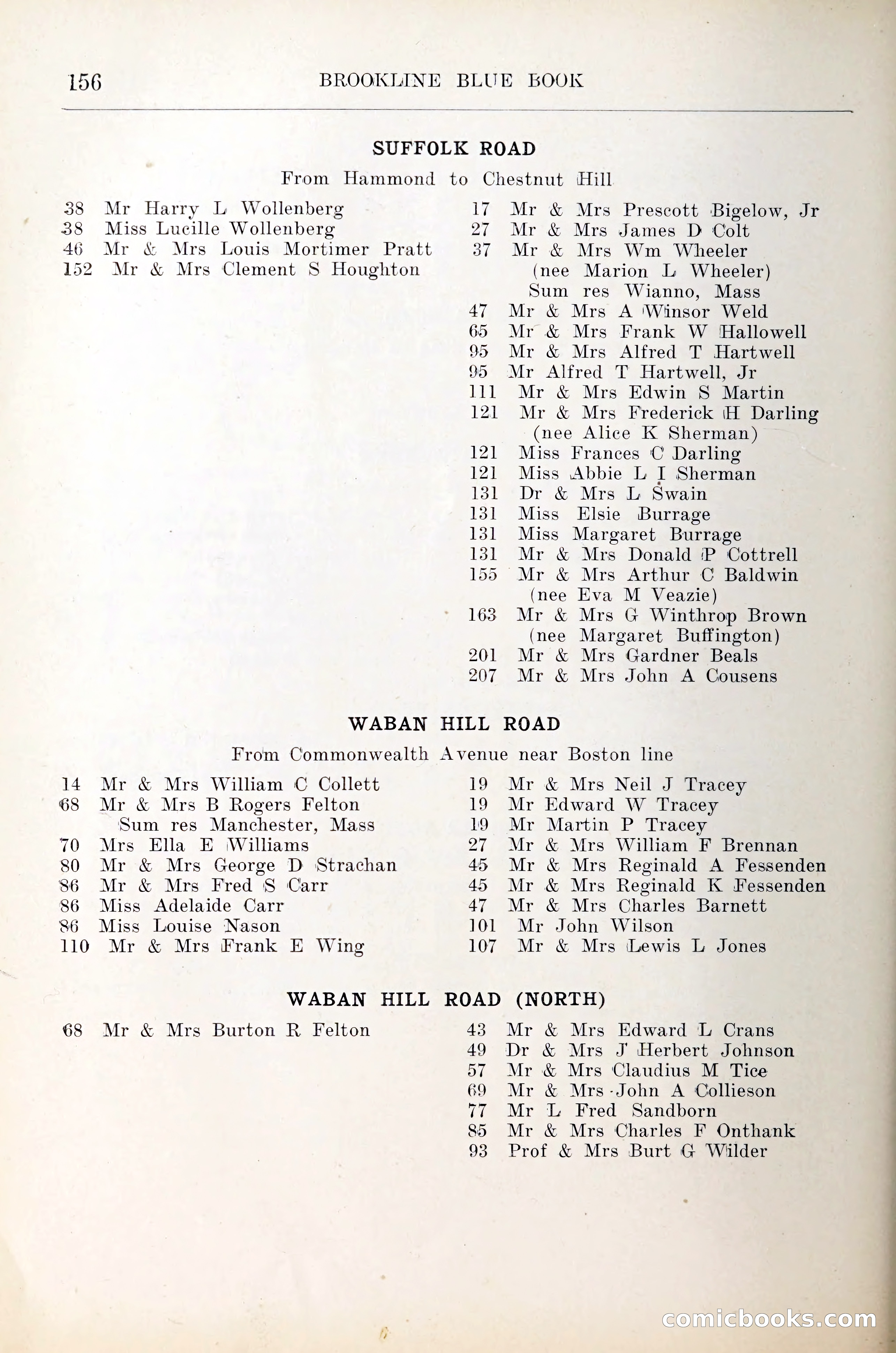 Blue Book of Brookline — page 177 of 305