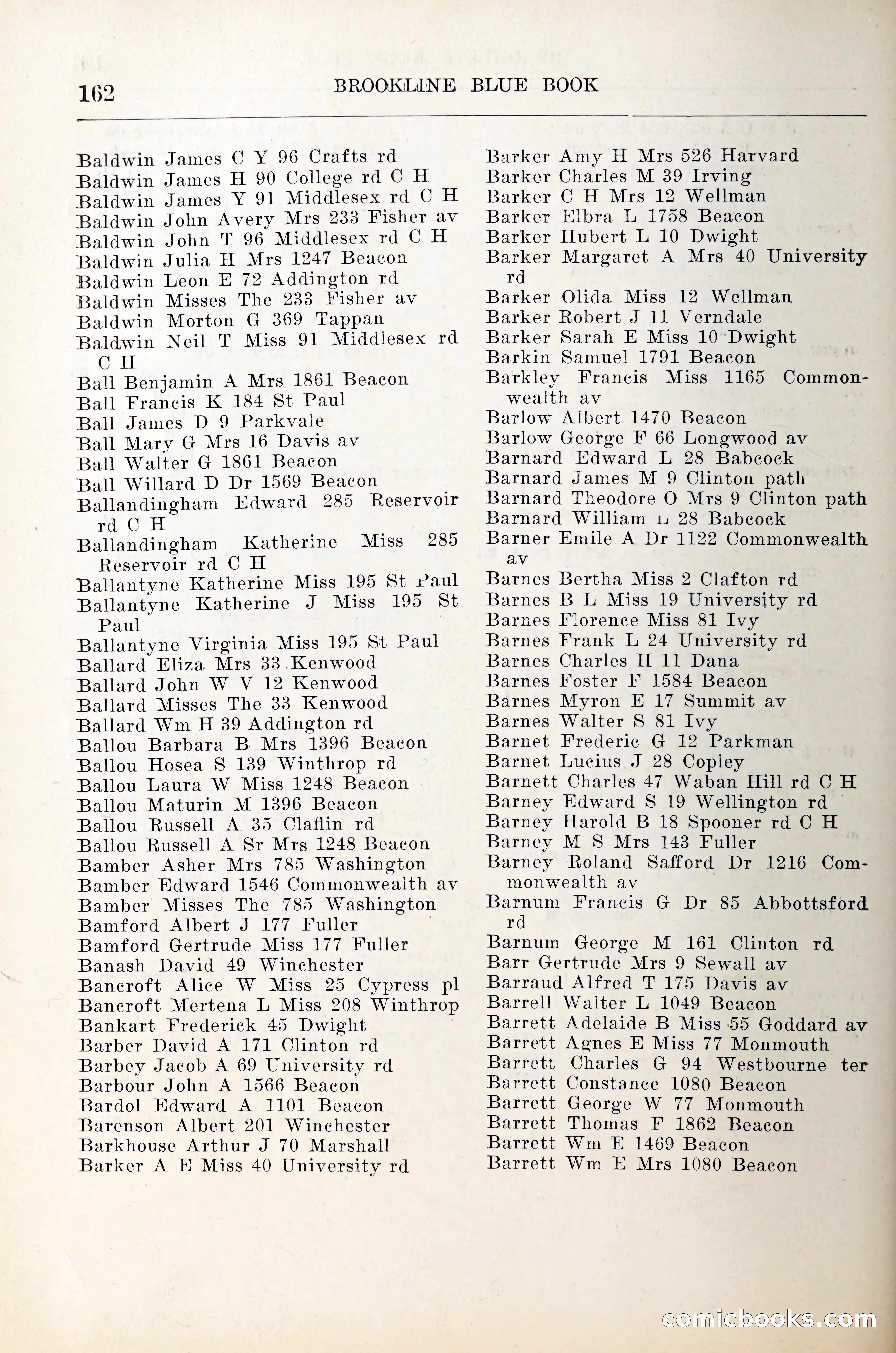 Blue Book of Brookline — page 183 of 305