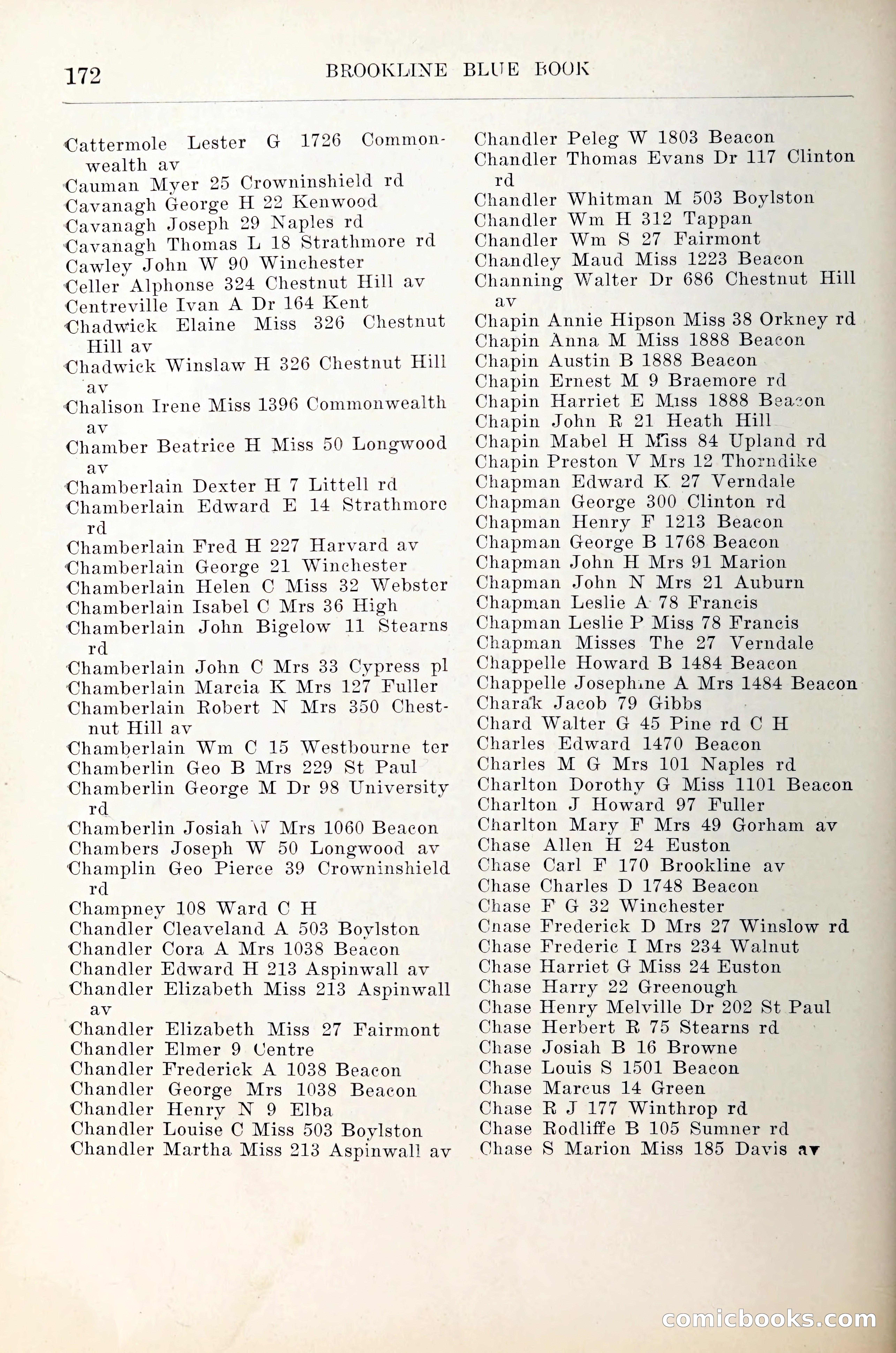 Blue Book of Brookline — page 193 of 305