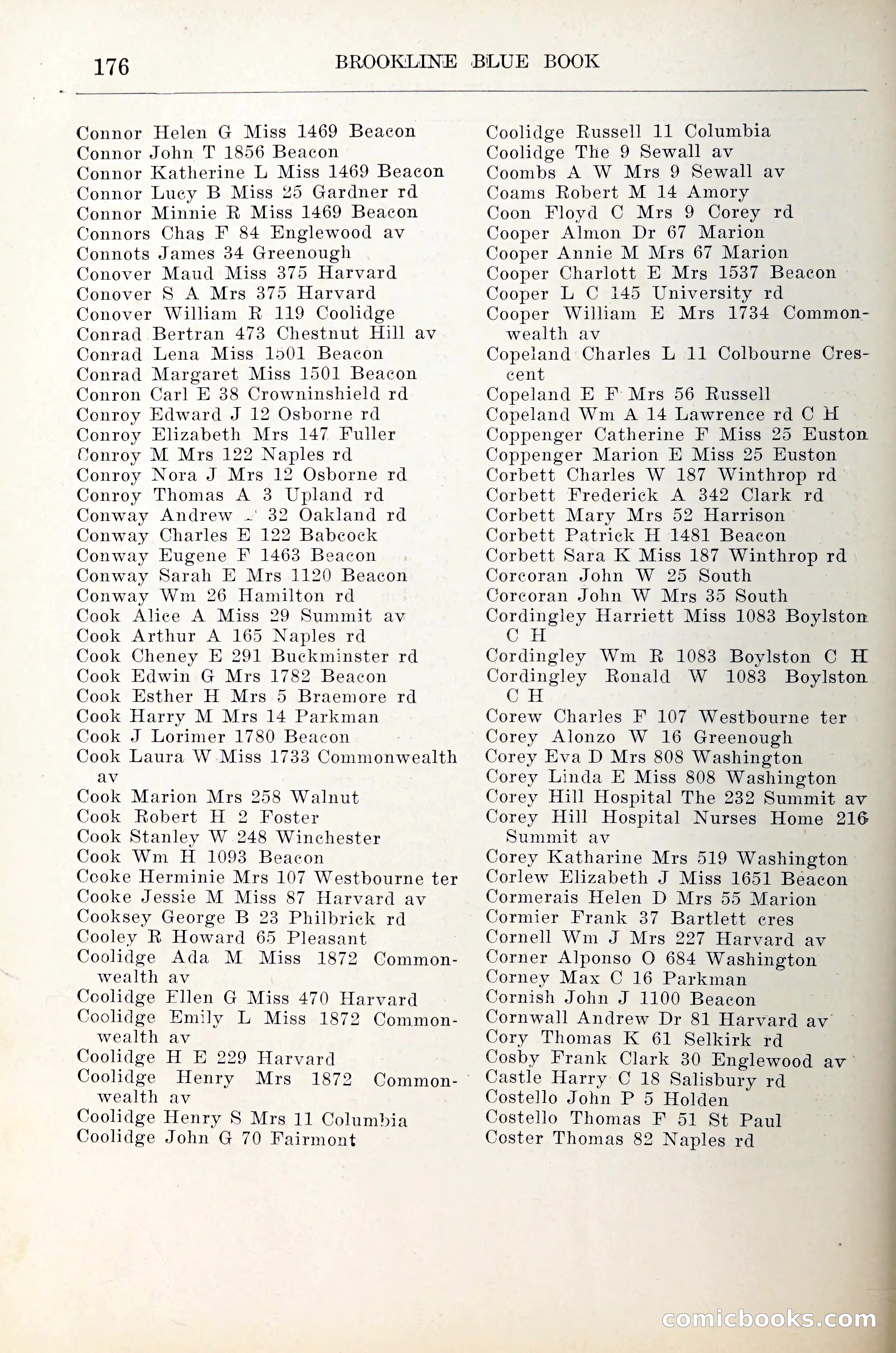 Blue Book of Brookline — page 197 of 305