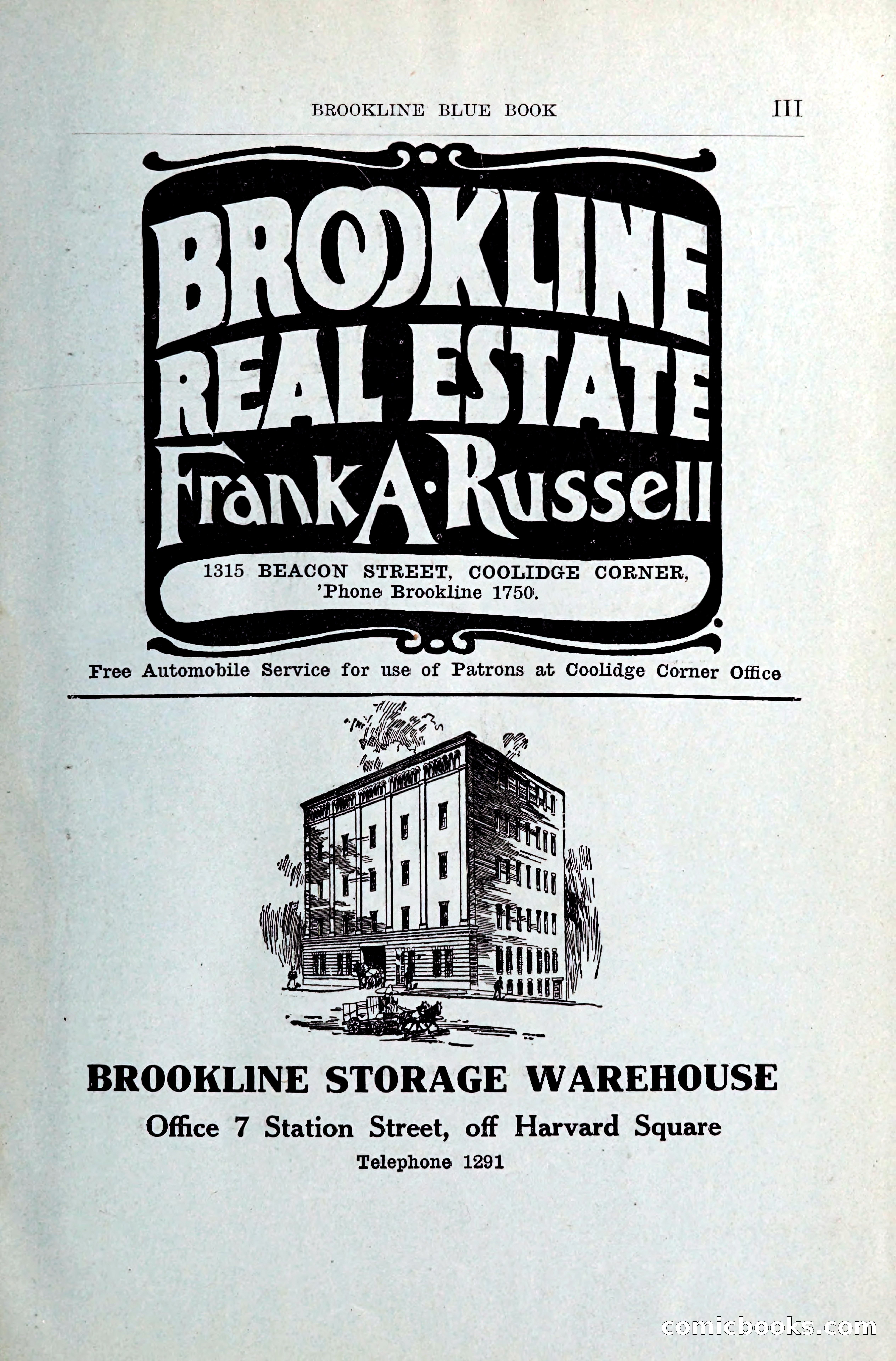 Blue Book of Brookline — page 4 of 354