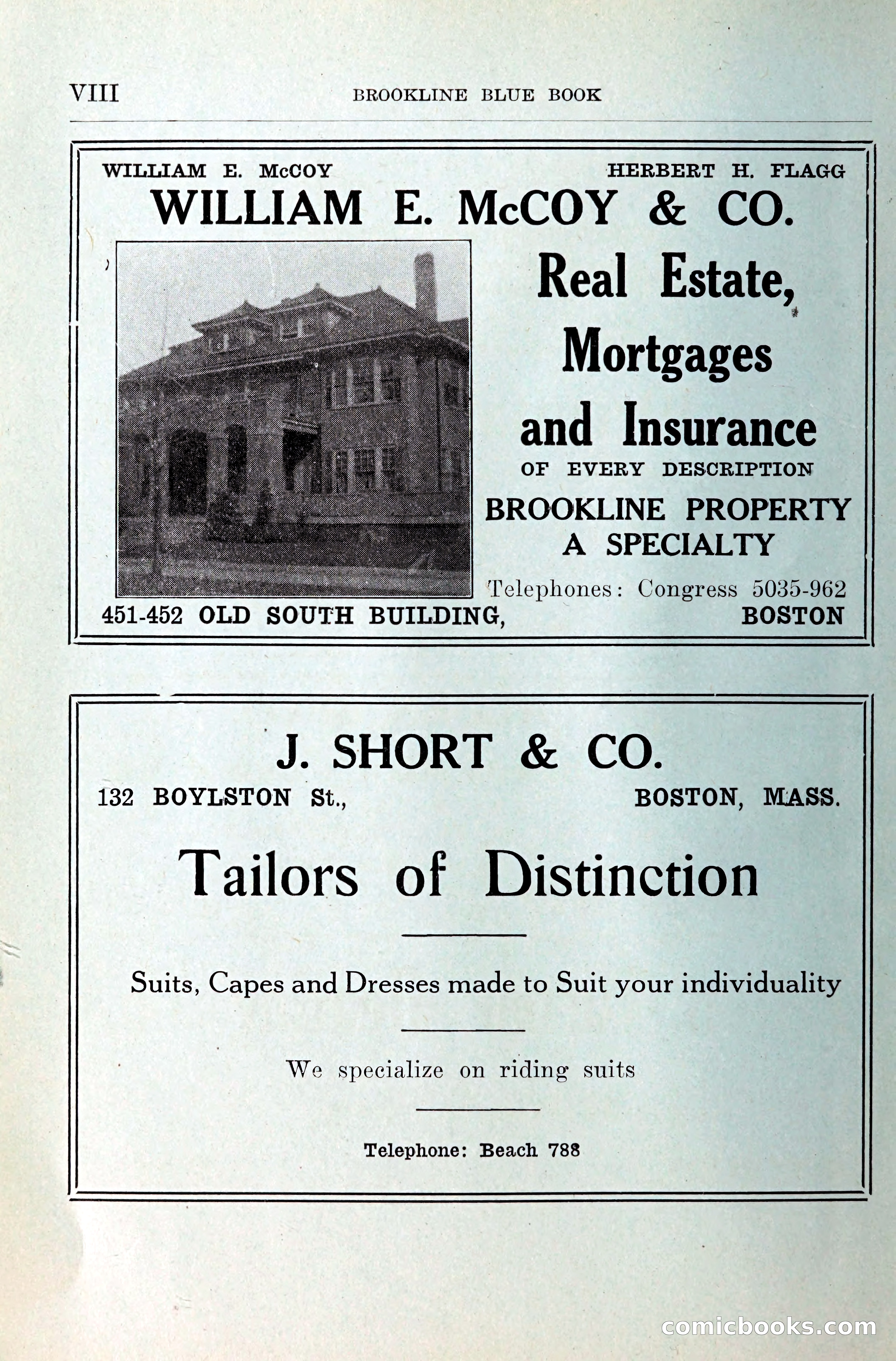 Blue Book of Brookline — page 9 of 354