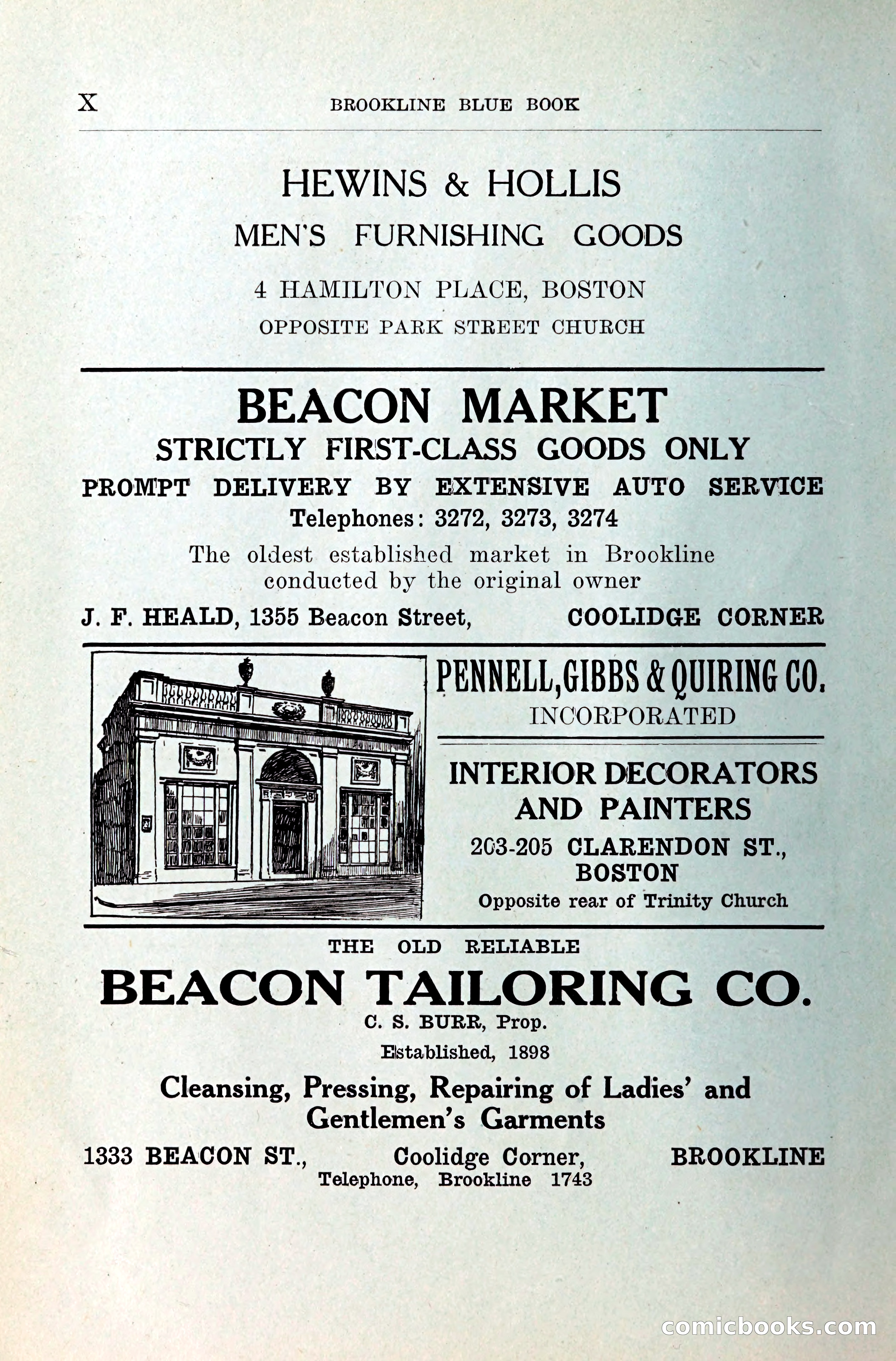 Blue Book of Brookline — page 11 of 354
