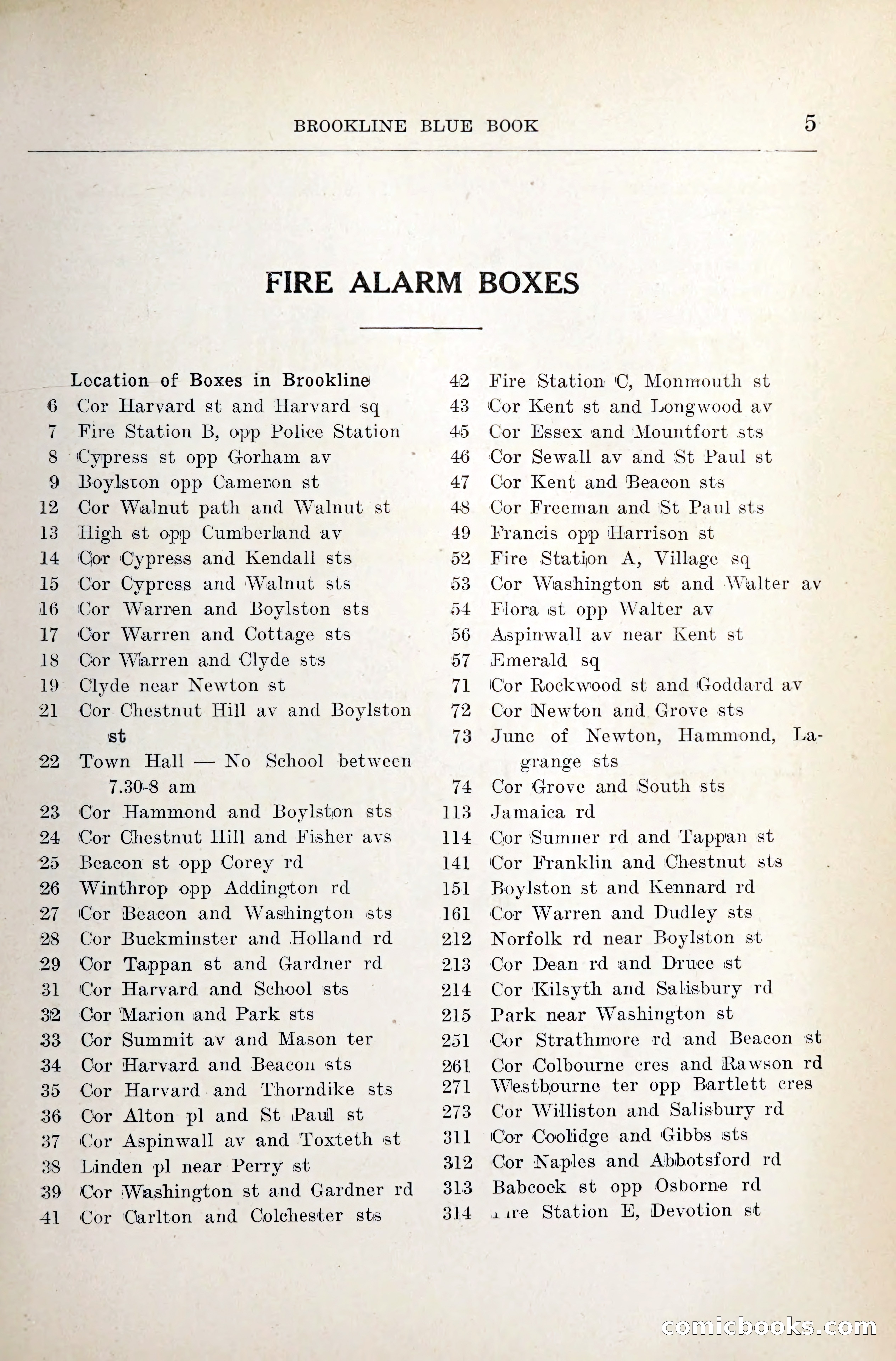 Blue Book of Brookline — page 22 of 354