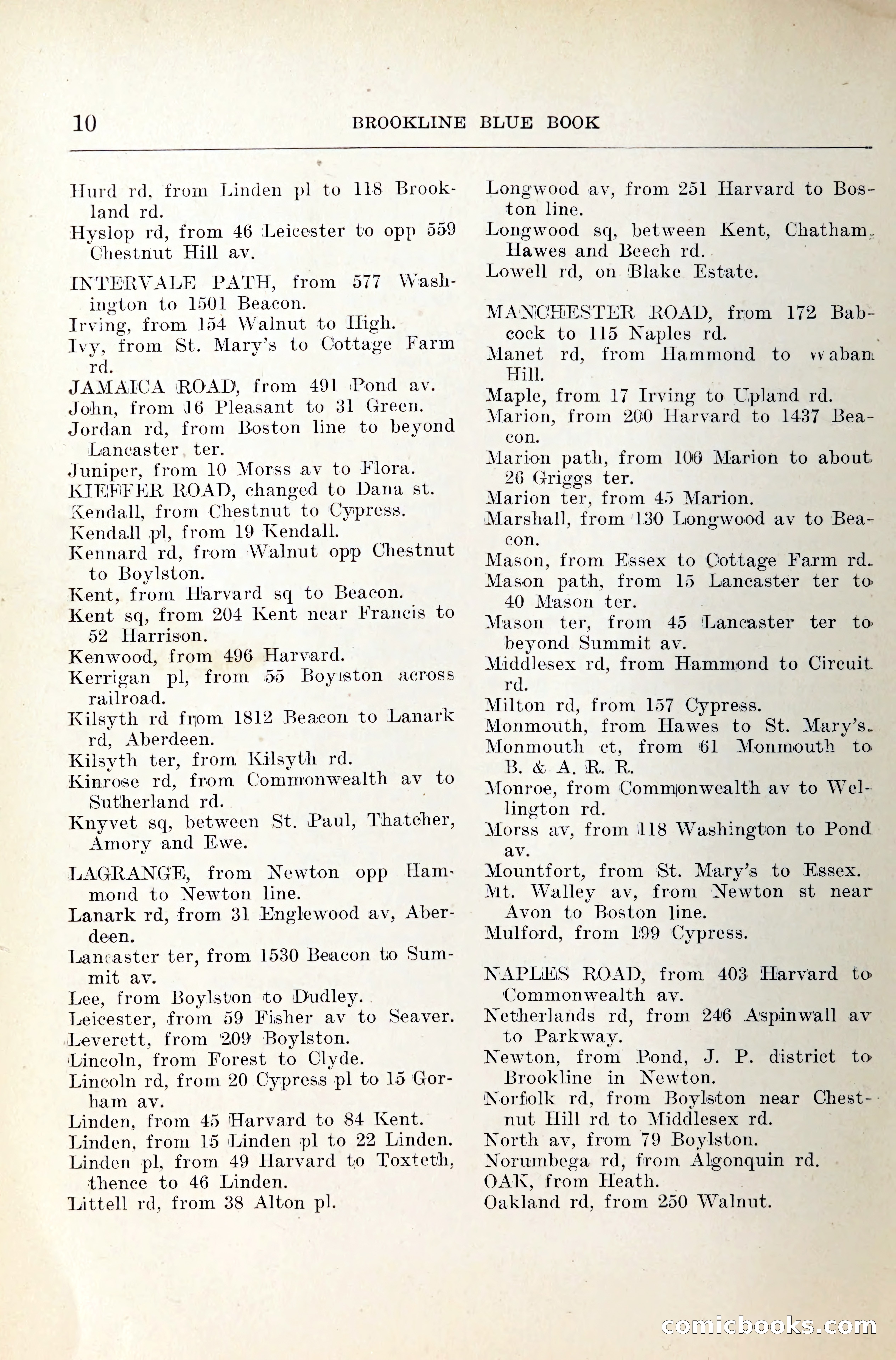 Blue Book of Brookline — page 29 of 354