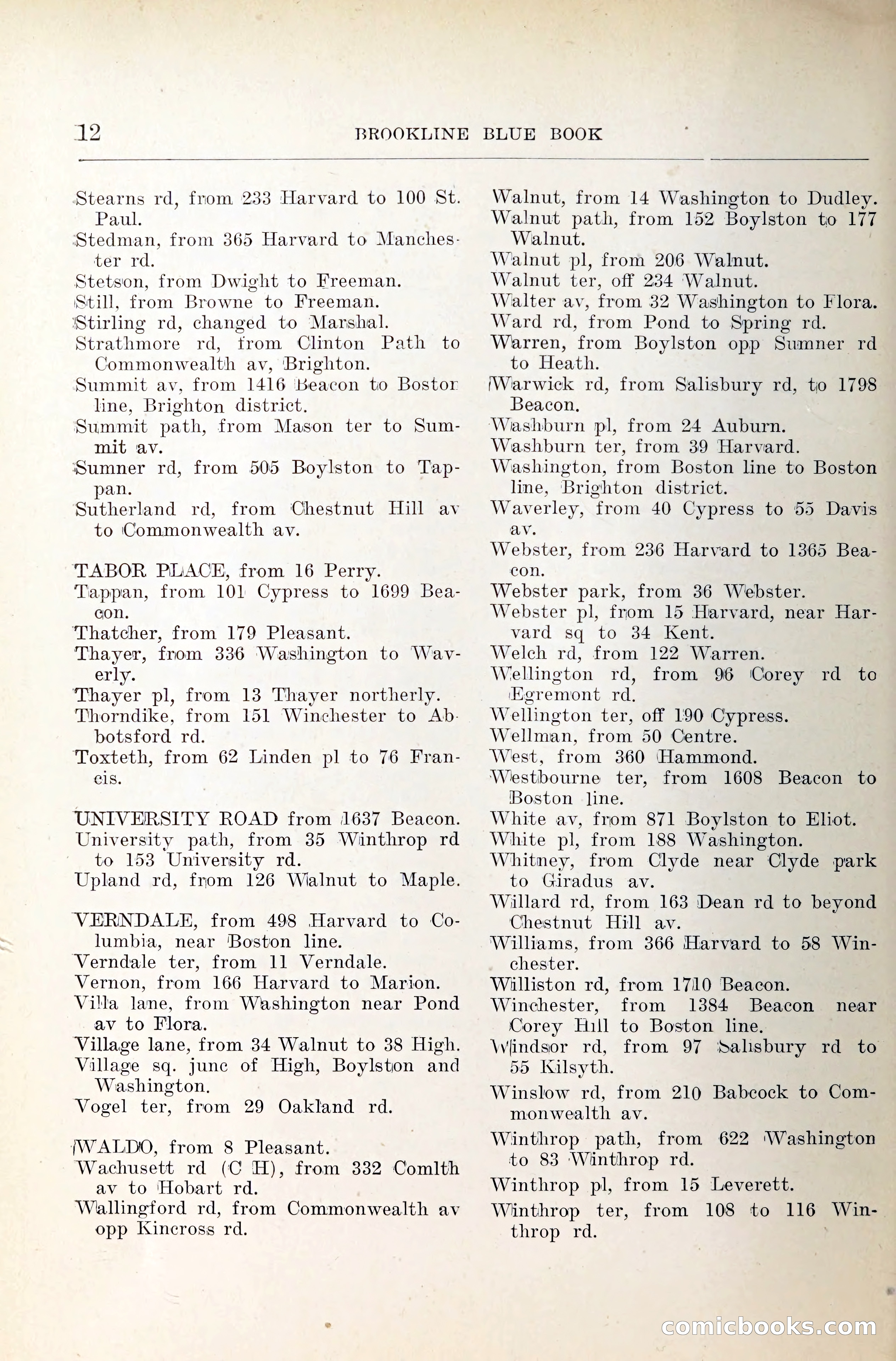 Blue Book of Brookline — page 31 of 354