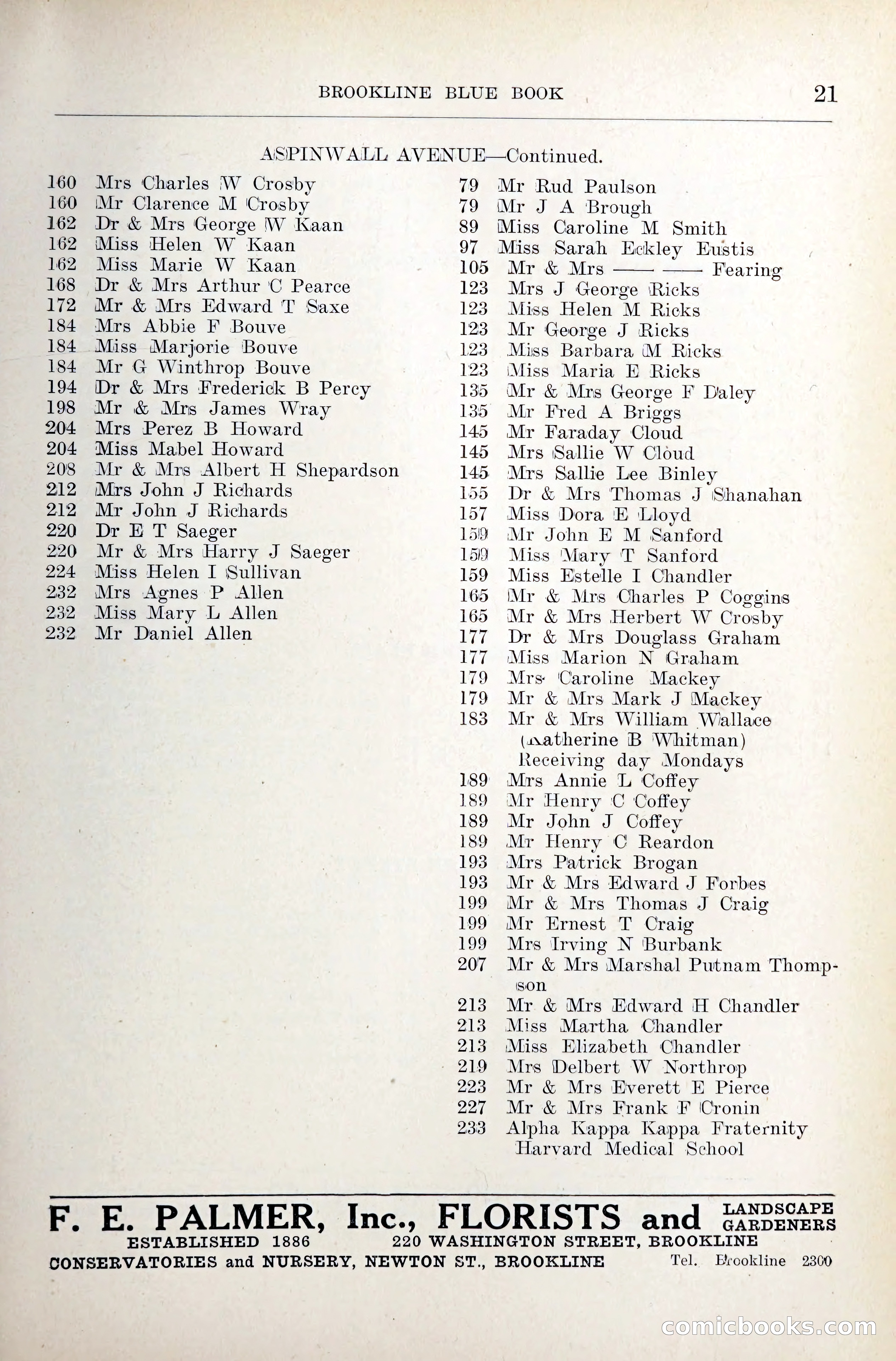 Blue Book of Brookline — page 42 of 354