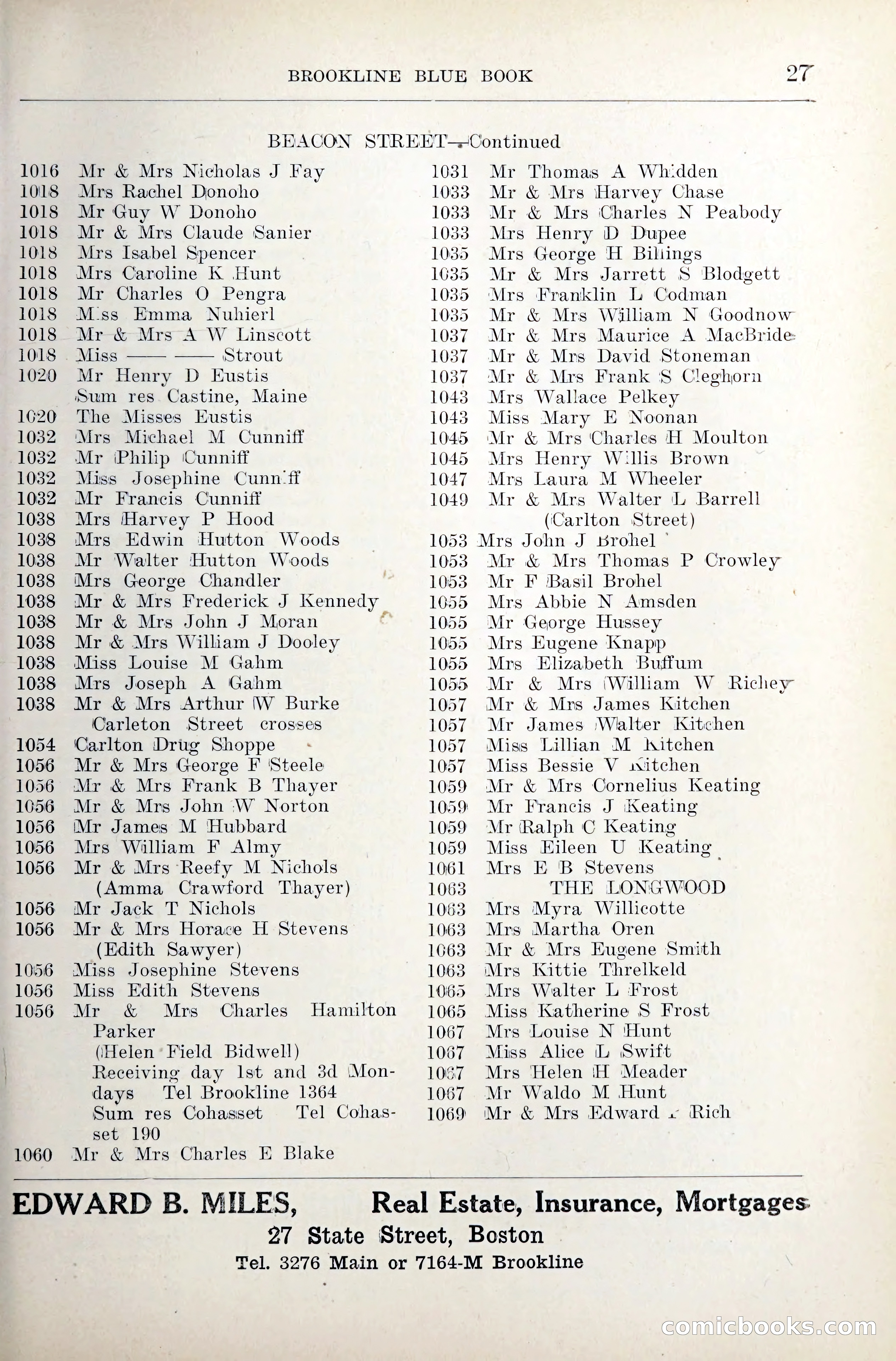 Blue Book of Brookline — page 48 of 354