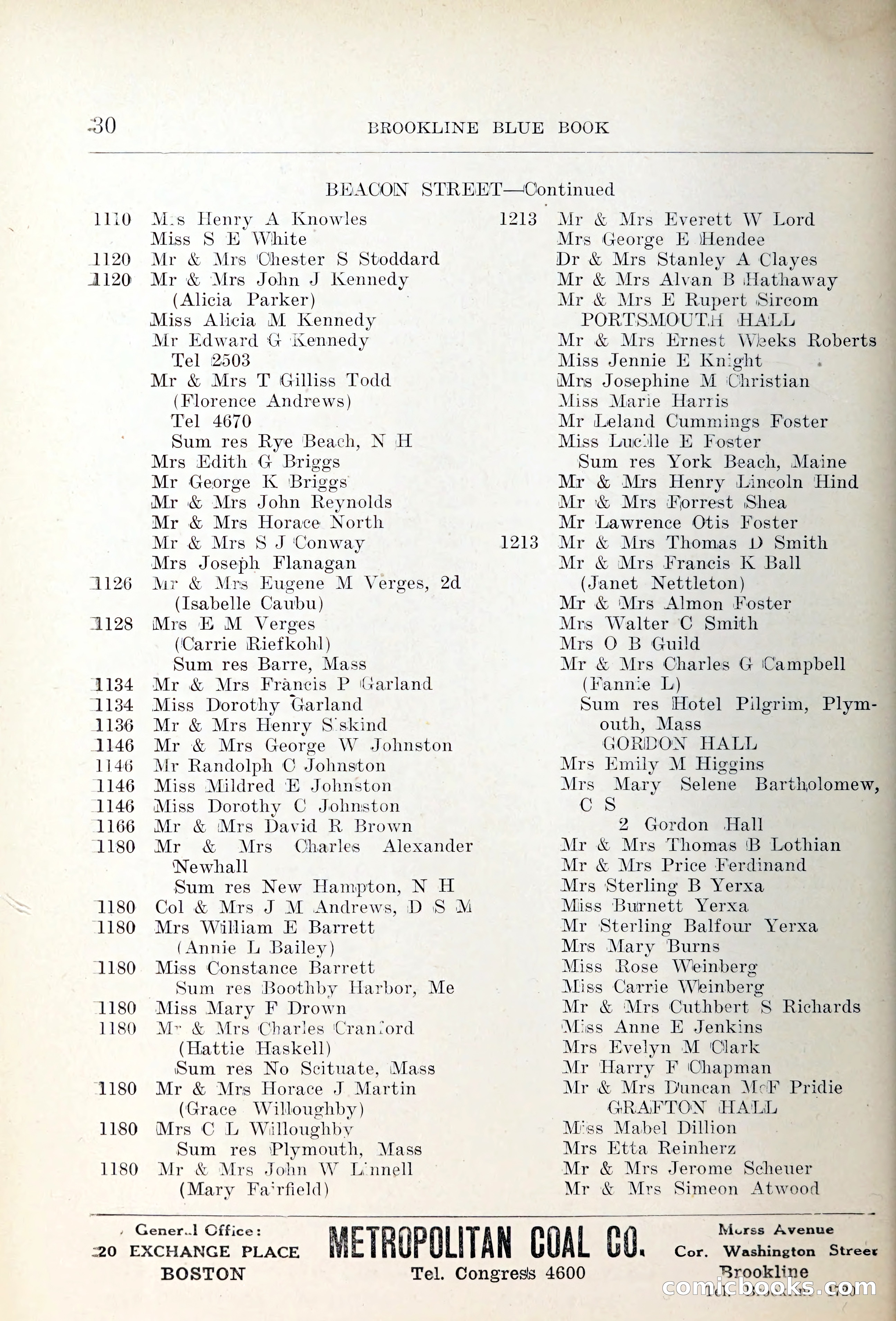 Blue Book of Brookline — page 51 of 354