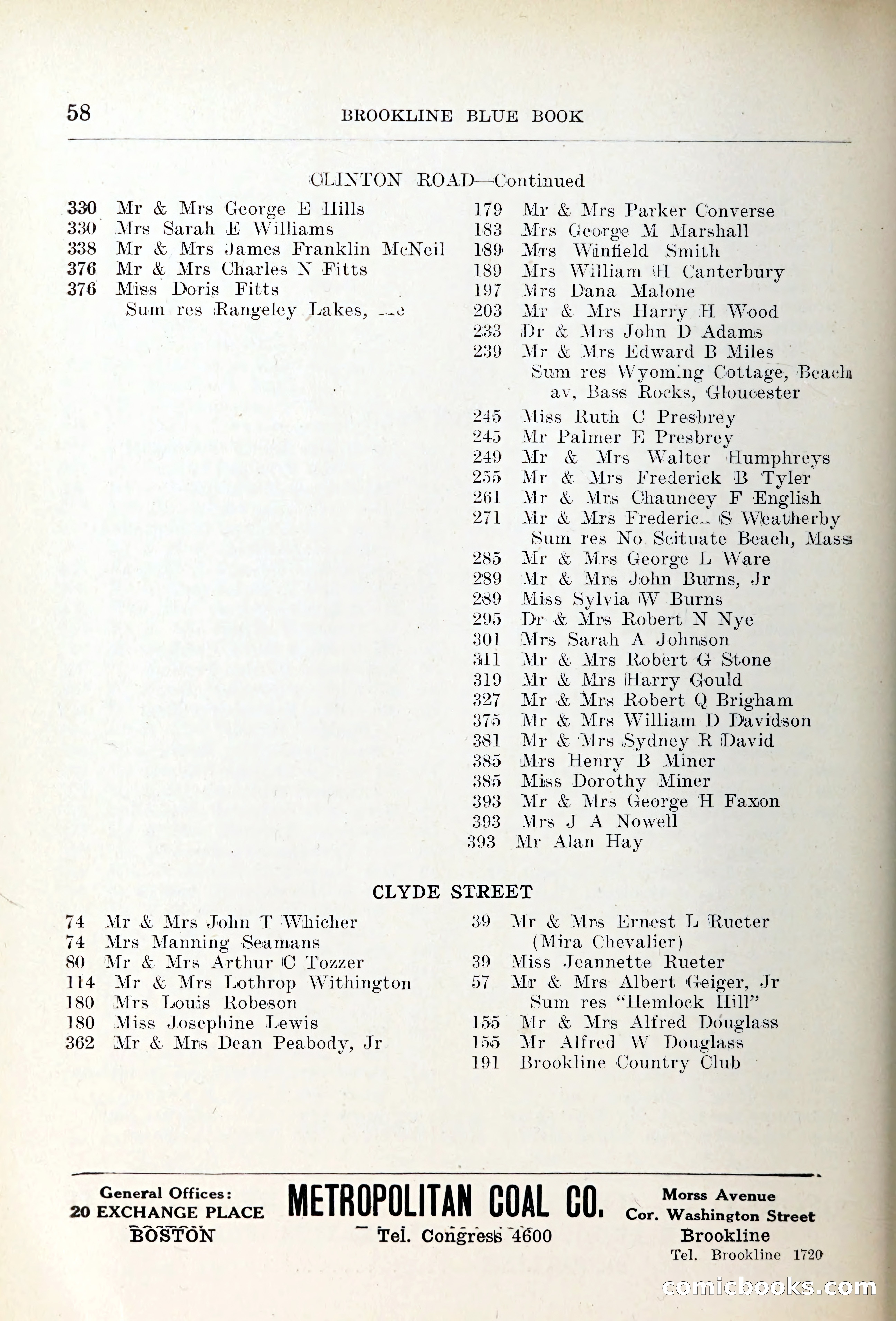 Blue Book of Brookline — page 83 of 354