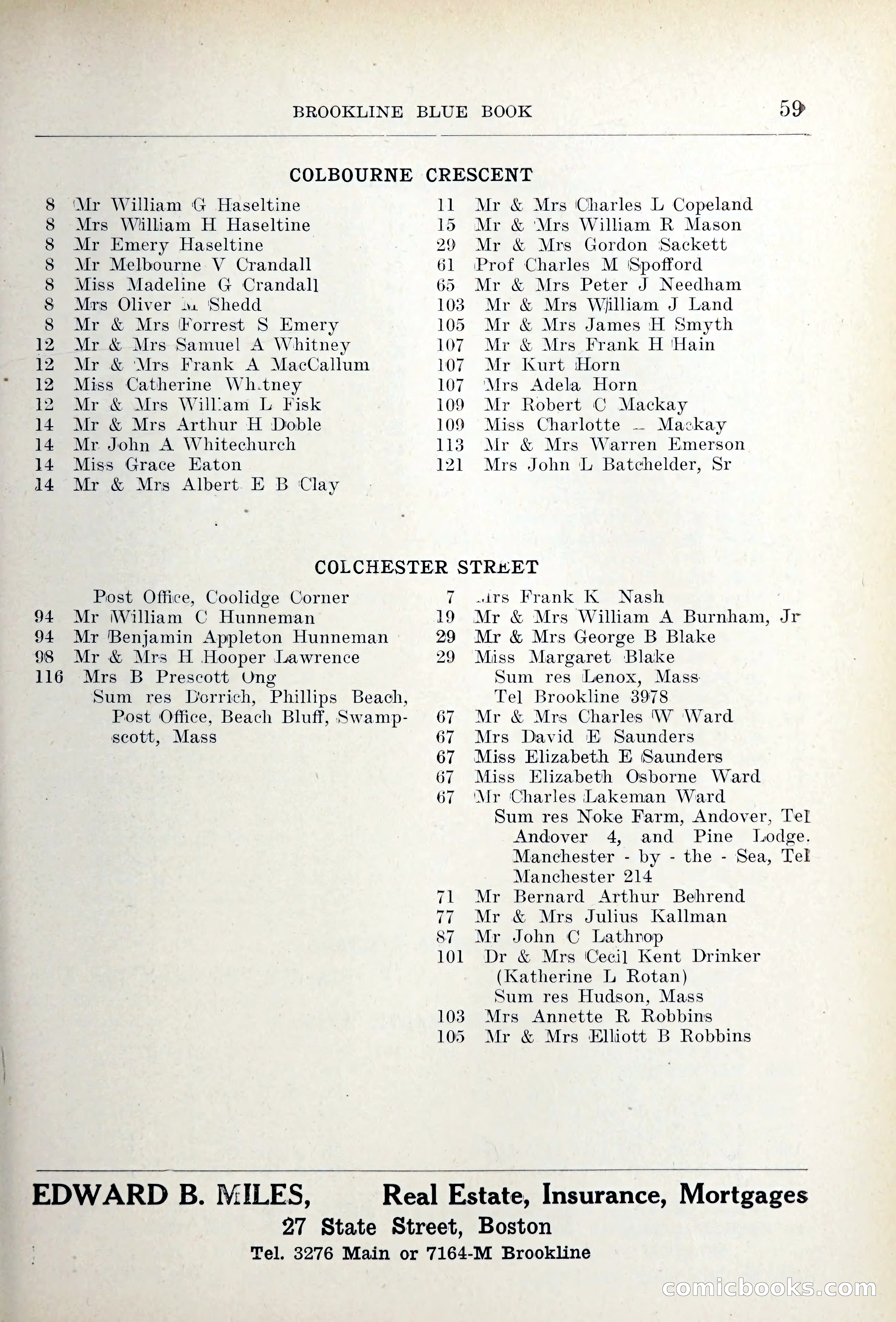 Blue Book of Brookline — page 84 of 354