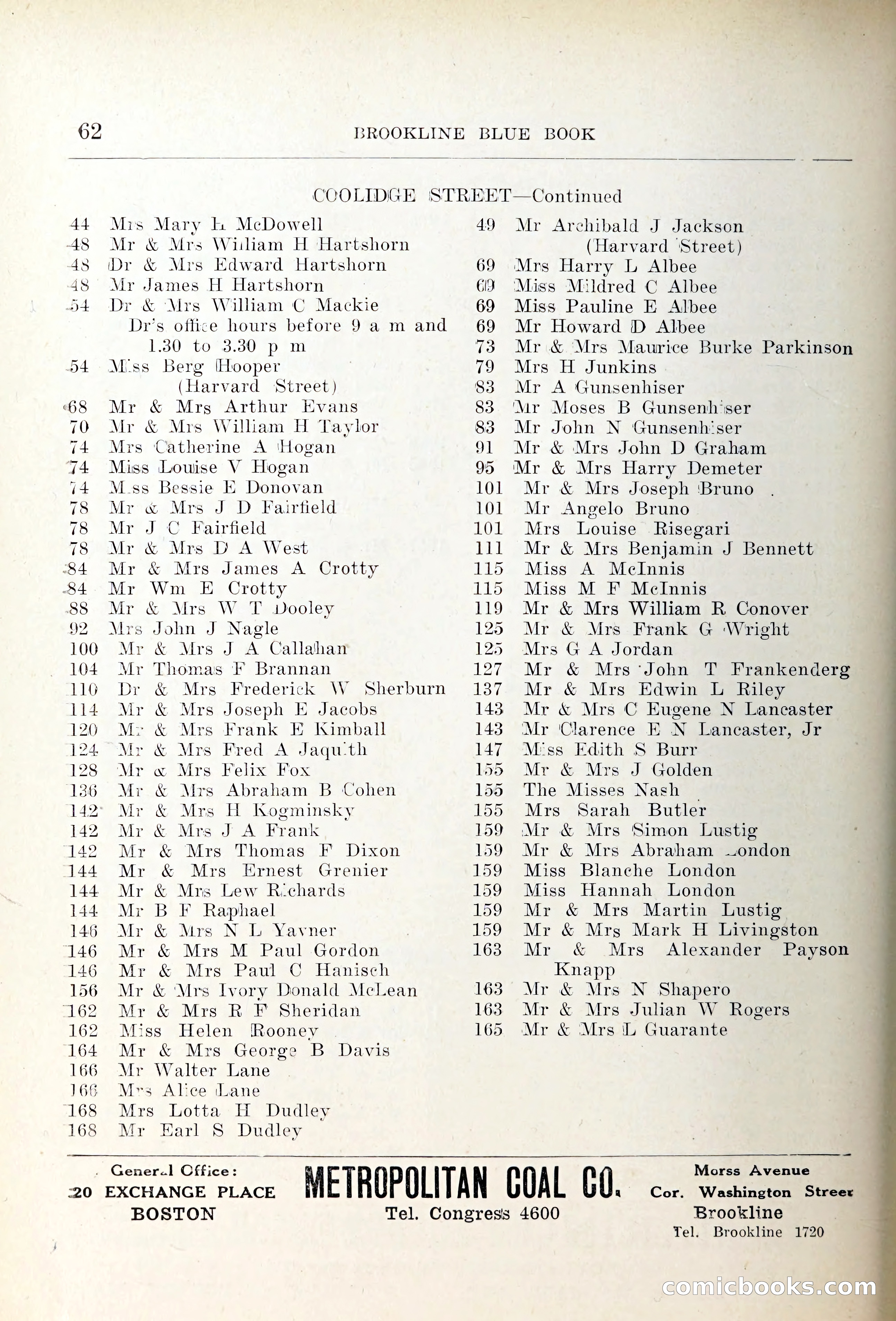 Blue Book of Brookline — page 87 of 354