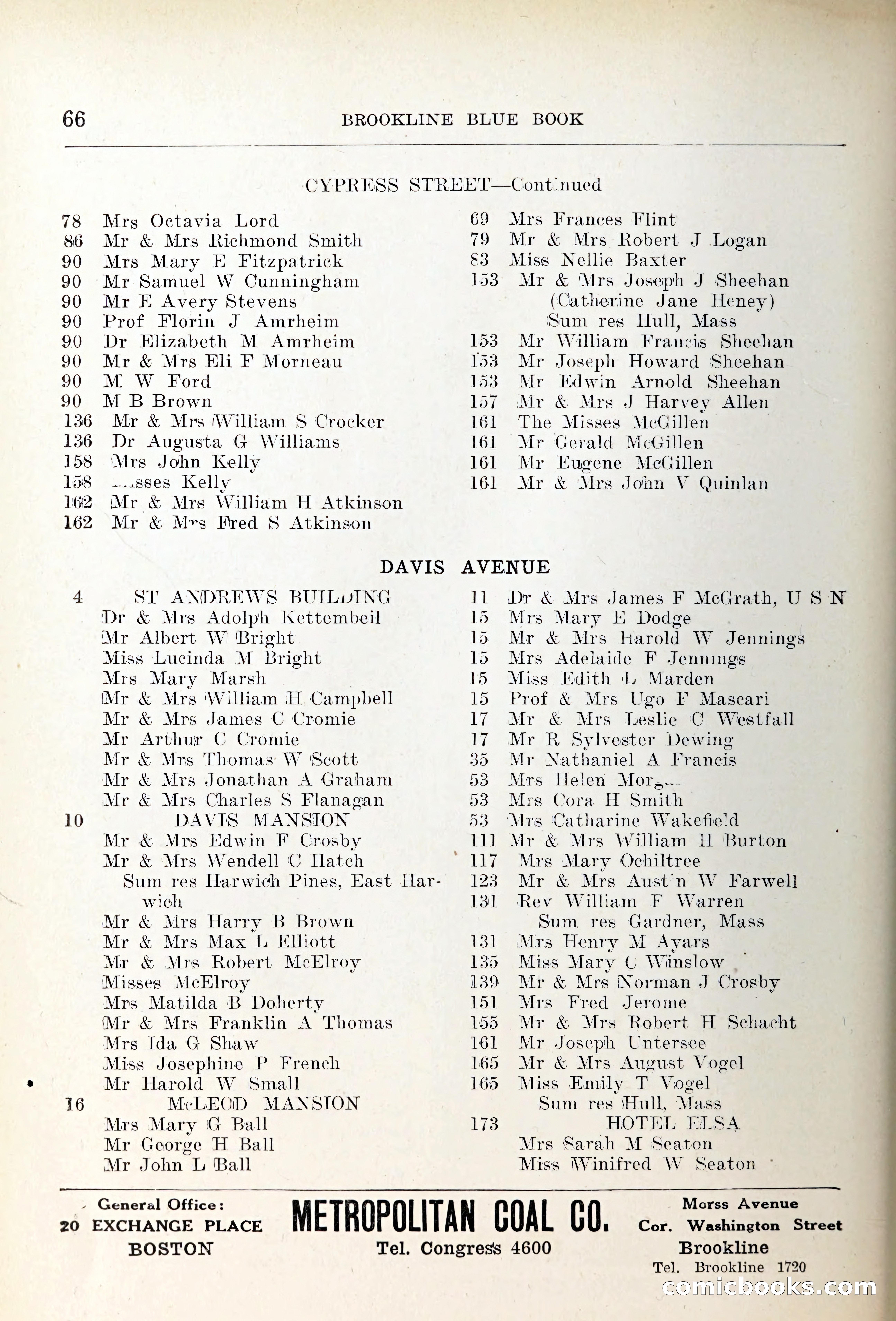 Blue Book of Brookline — page 93 of 354
