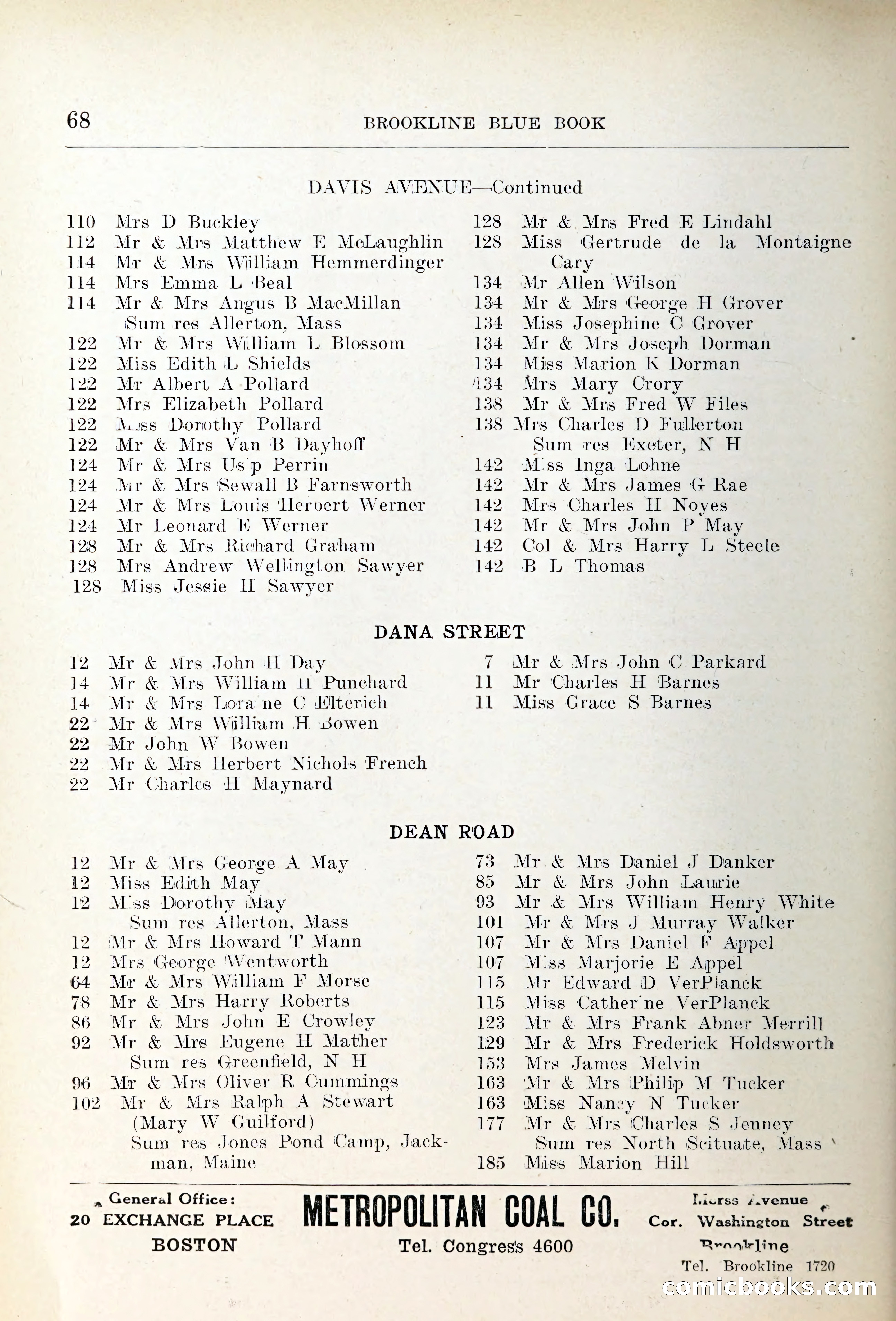 Blue Book of Brookline — page 95 of 354