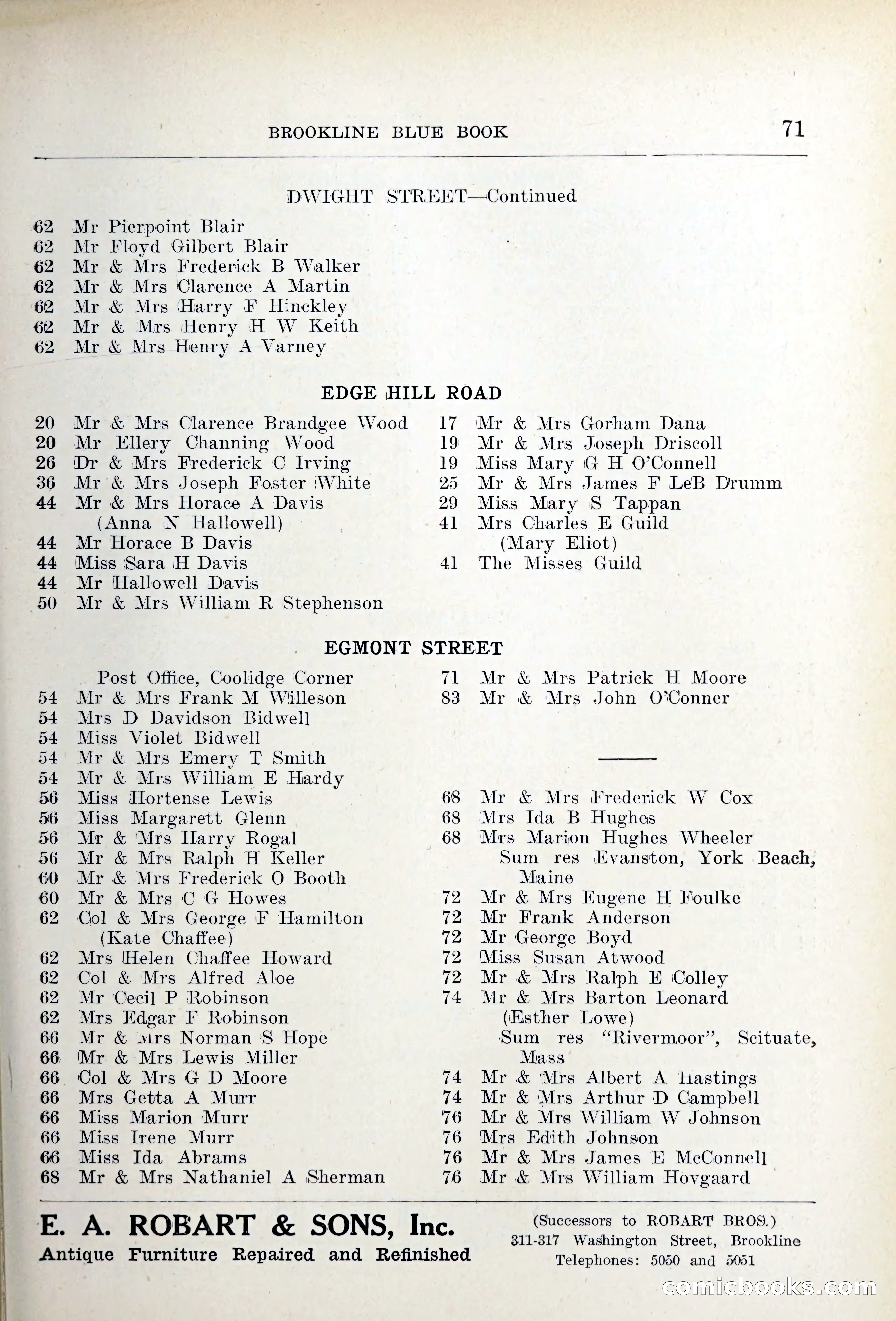 Blue Book of Brookline — page 98 of 354