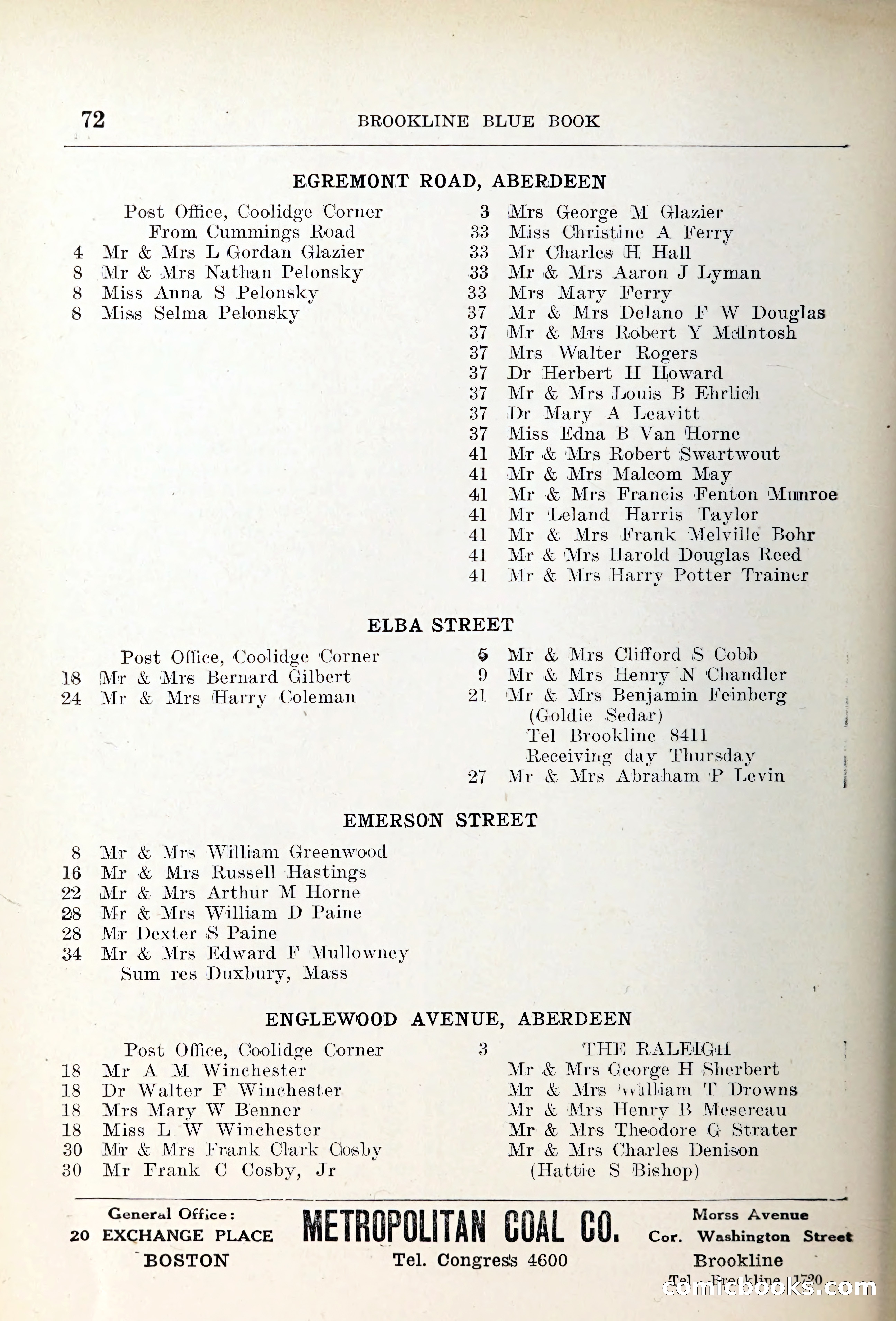 Blue Book of Brookline — page 99 of 354