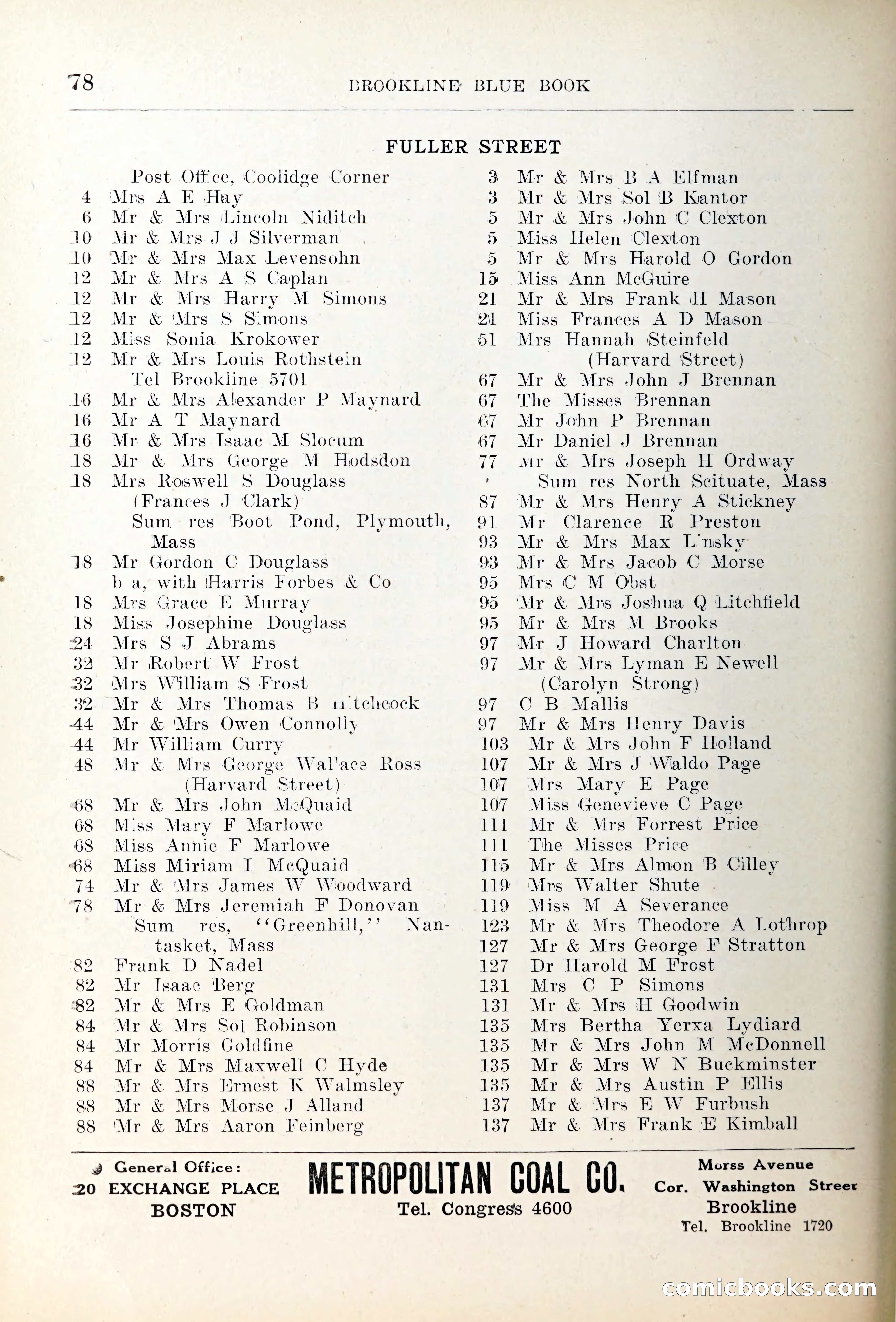 Blue Book of Brookline — page 107 of 354