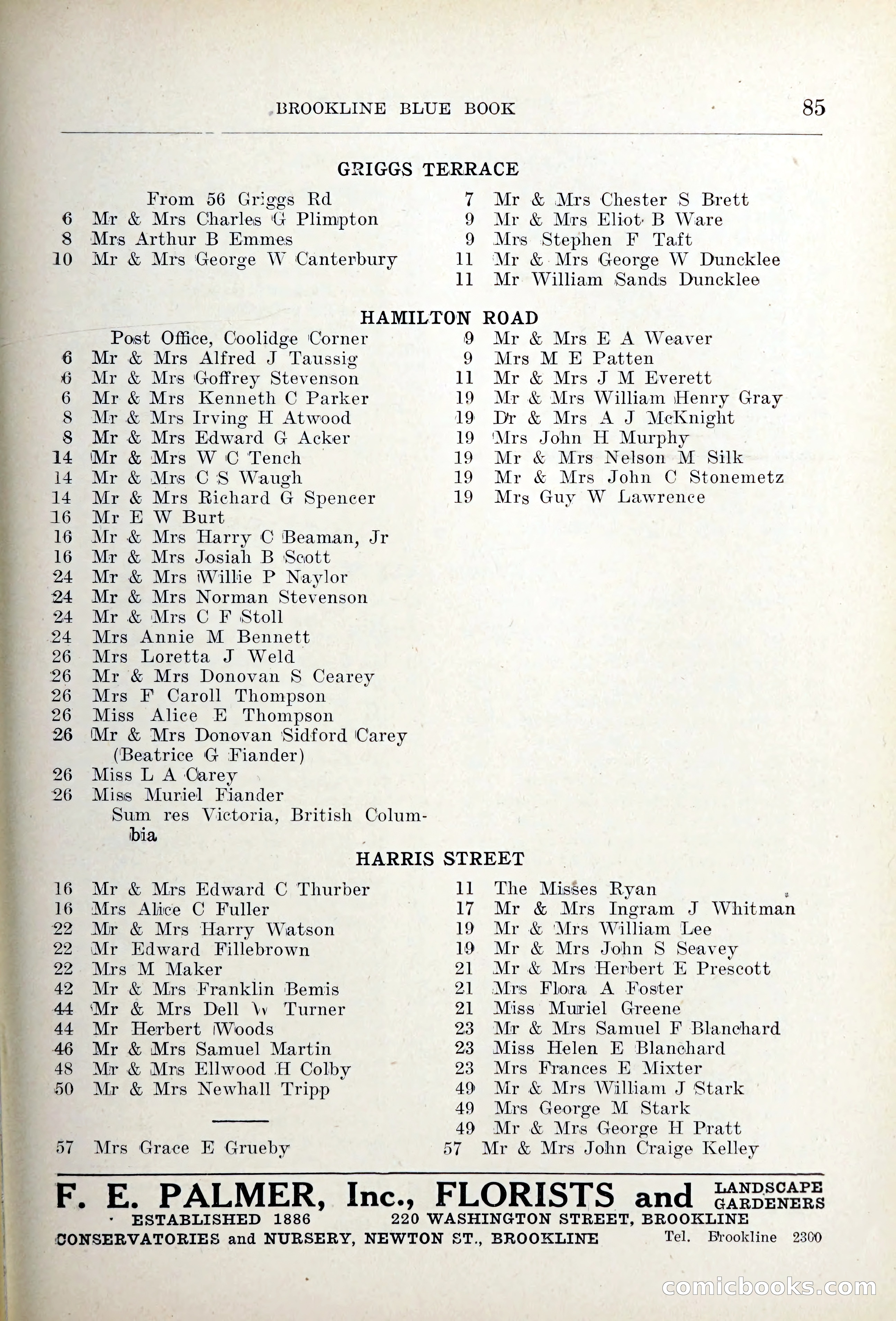 Blue Book of Brookline — page 116 of 354