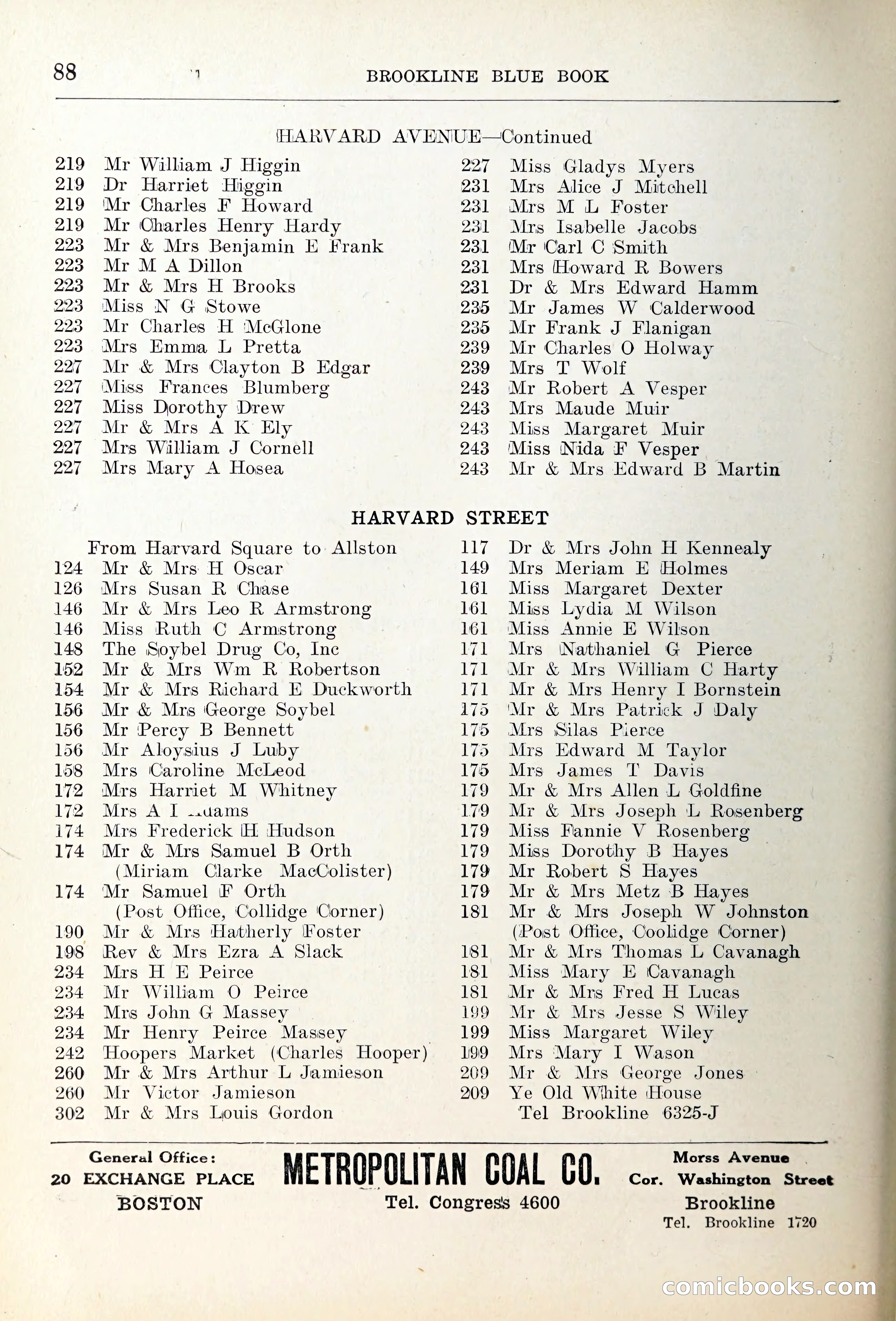 Blue Book of Brookline — page 119 of 354