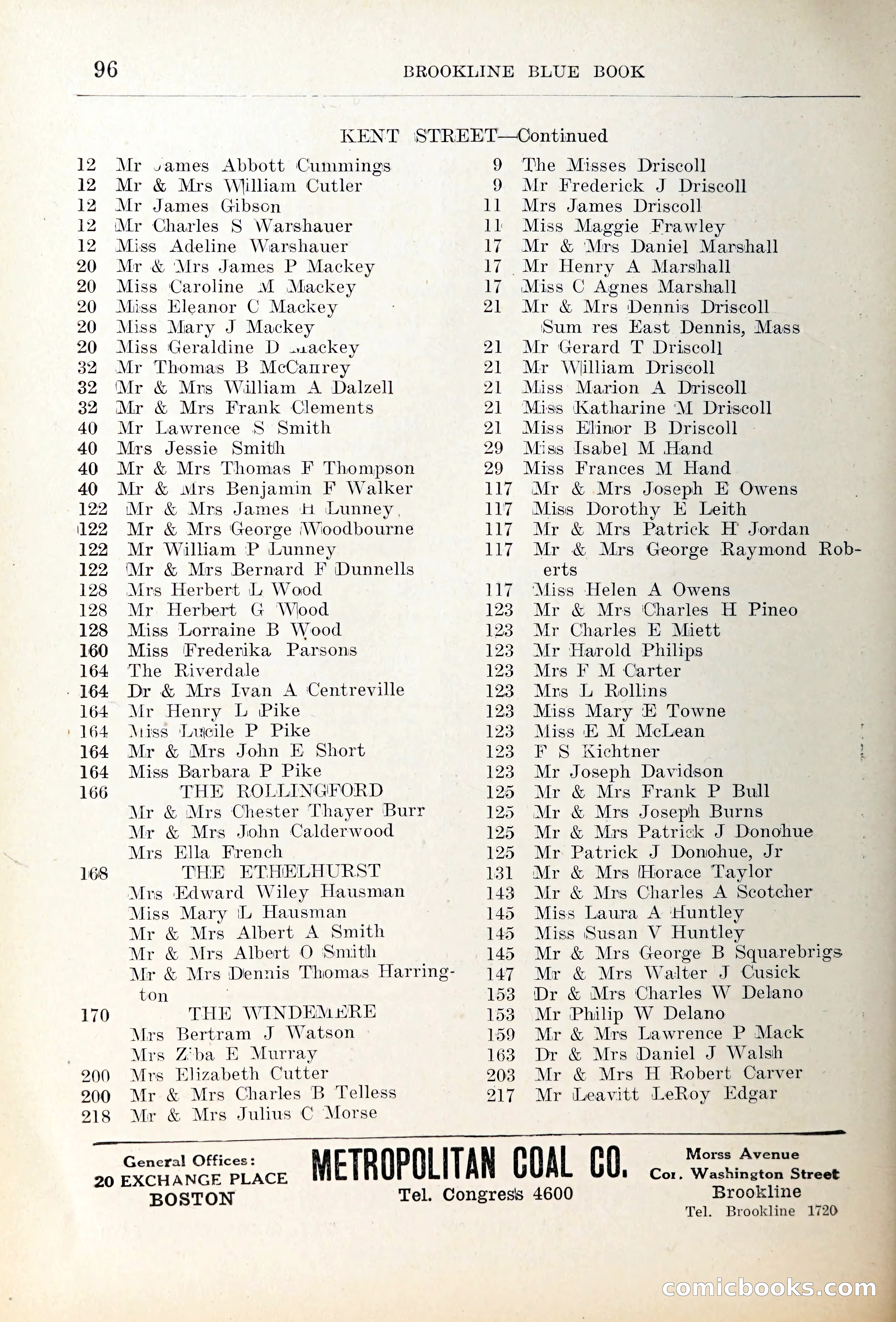 Blue Book of Brookline — page 127 of 354