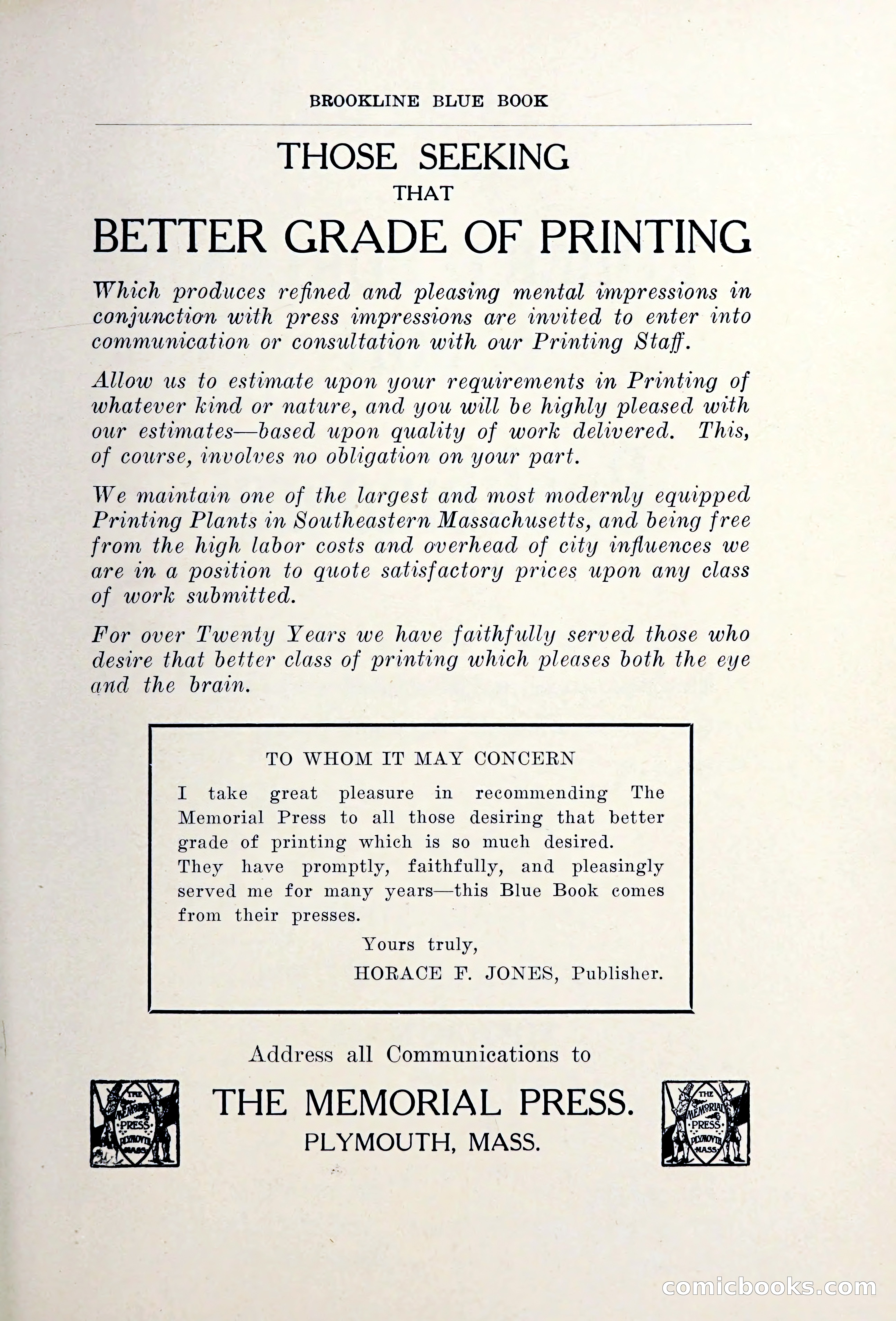 Blue Book of Brookline — page 128 of 354