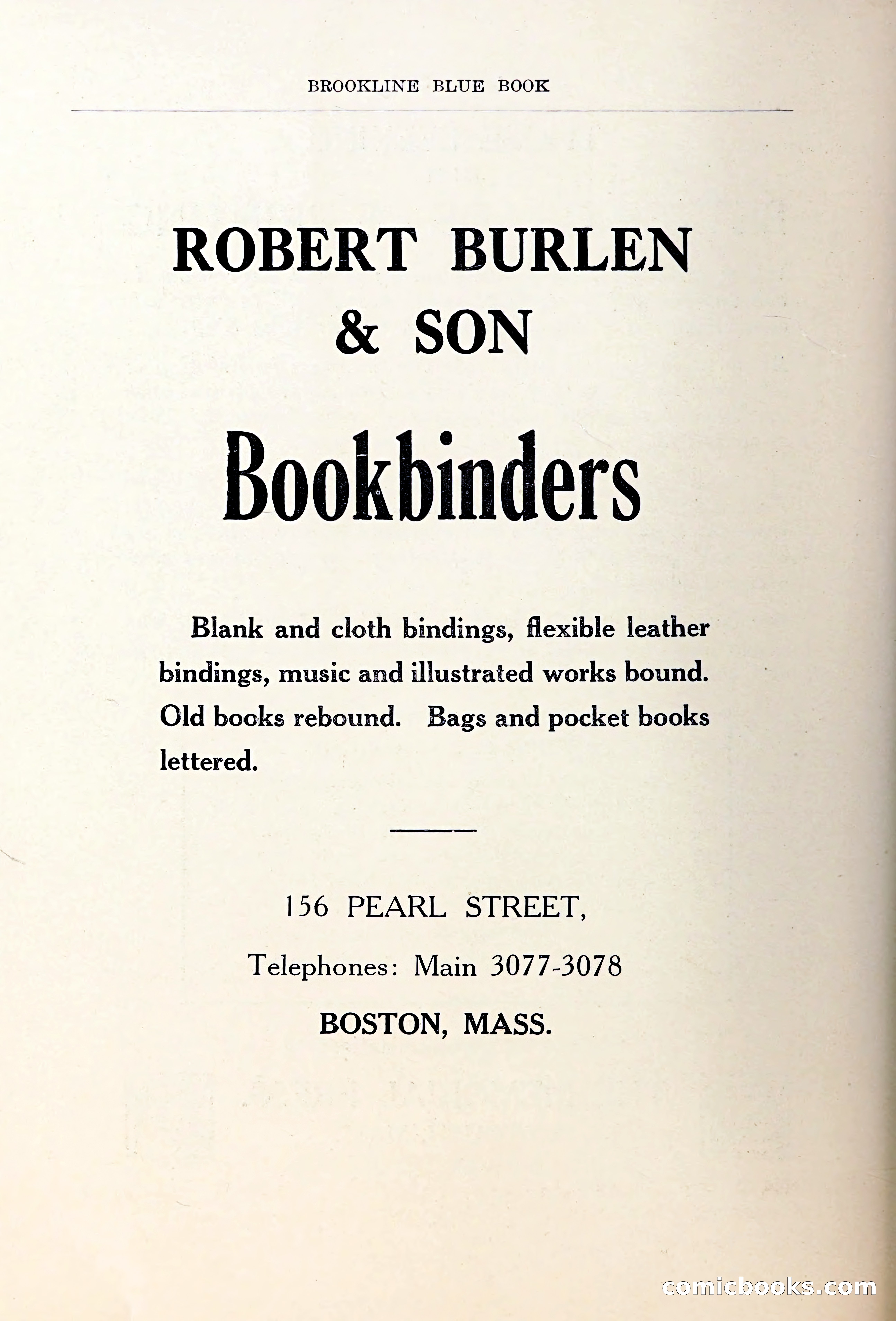 Blue Book of Brookline — page 129 of 354