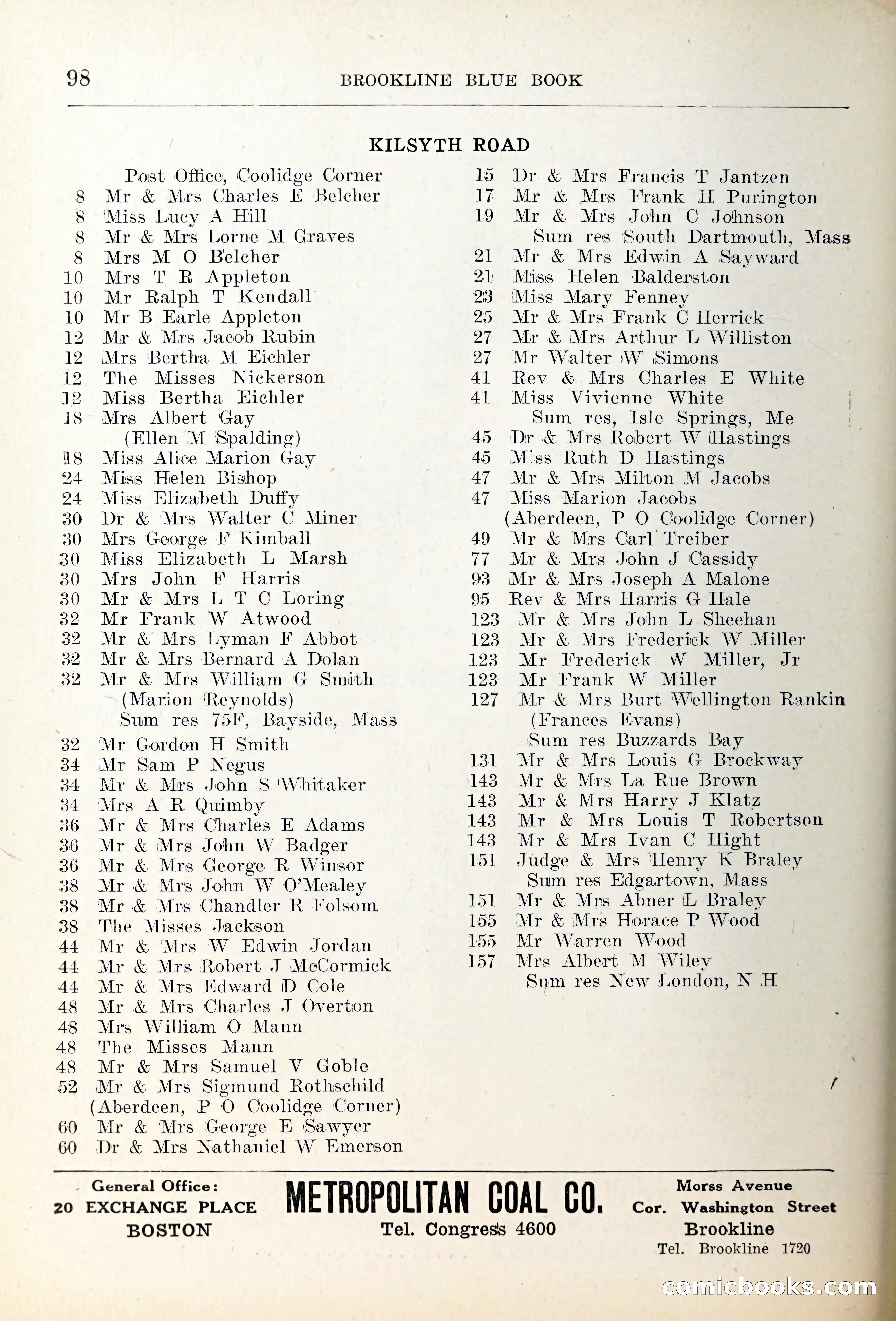 Blue Book of Brookline — page 131 of 354