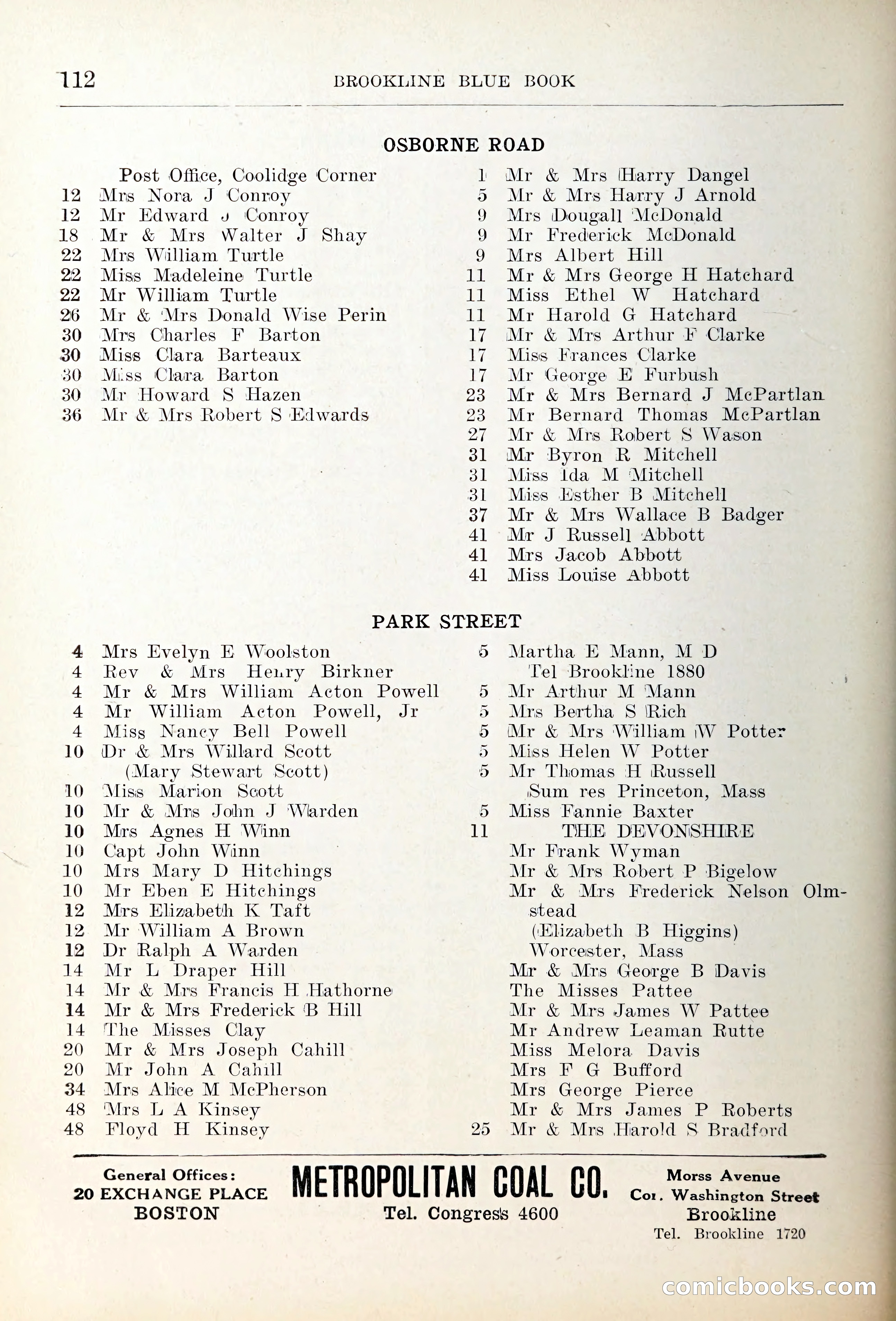 Blue Book of Brookline — page 145 of 354