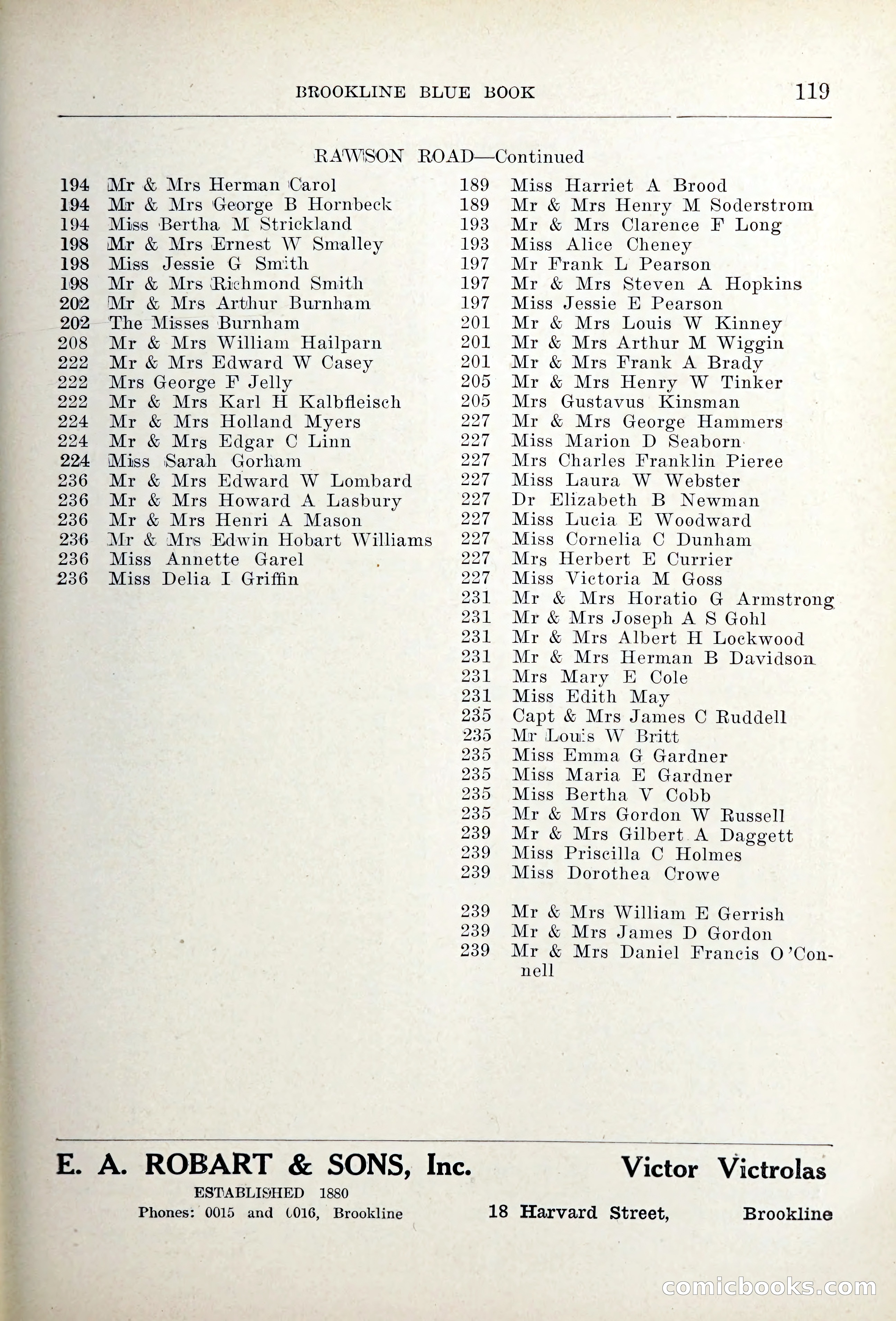 Blue Book of Brookline — page 152 of 354