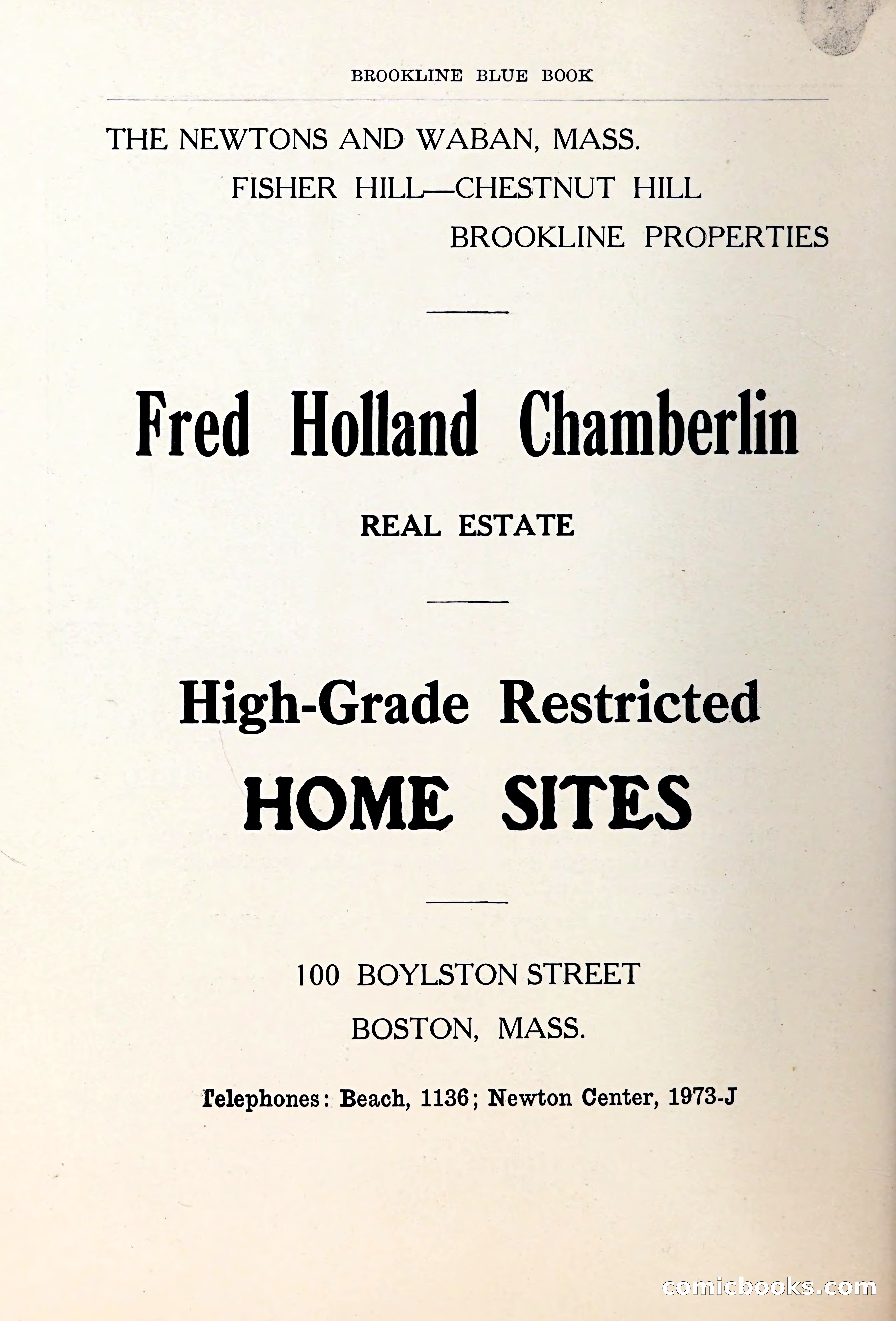 Blue Book of Brookline — page 163 of 354