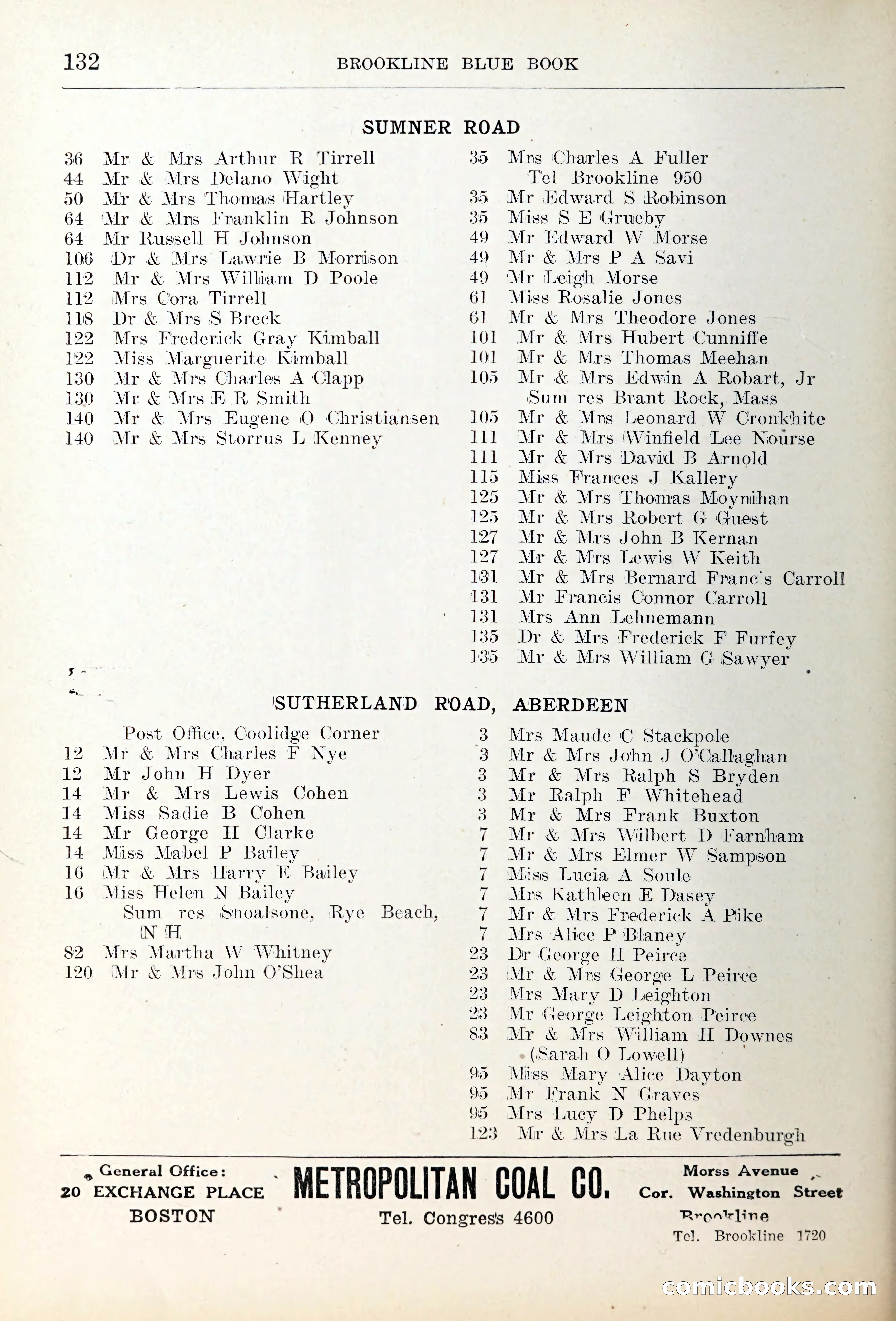 Blue Book of Brookline — page 167 of 354