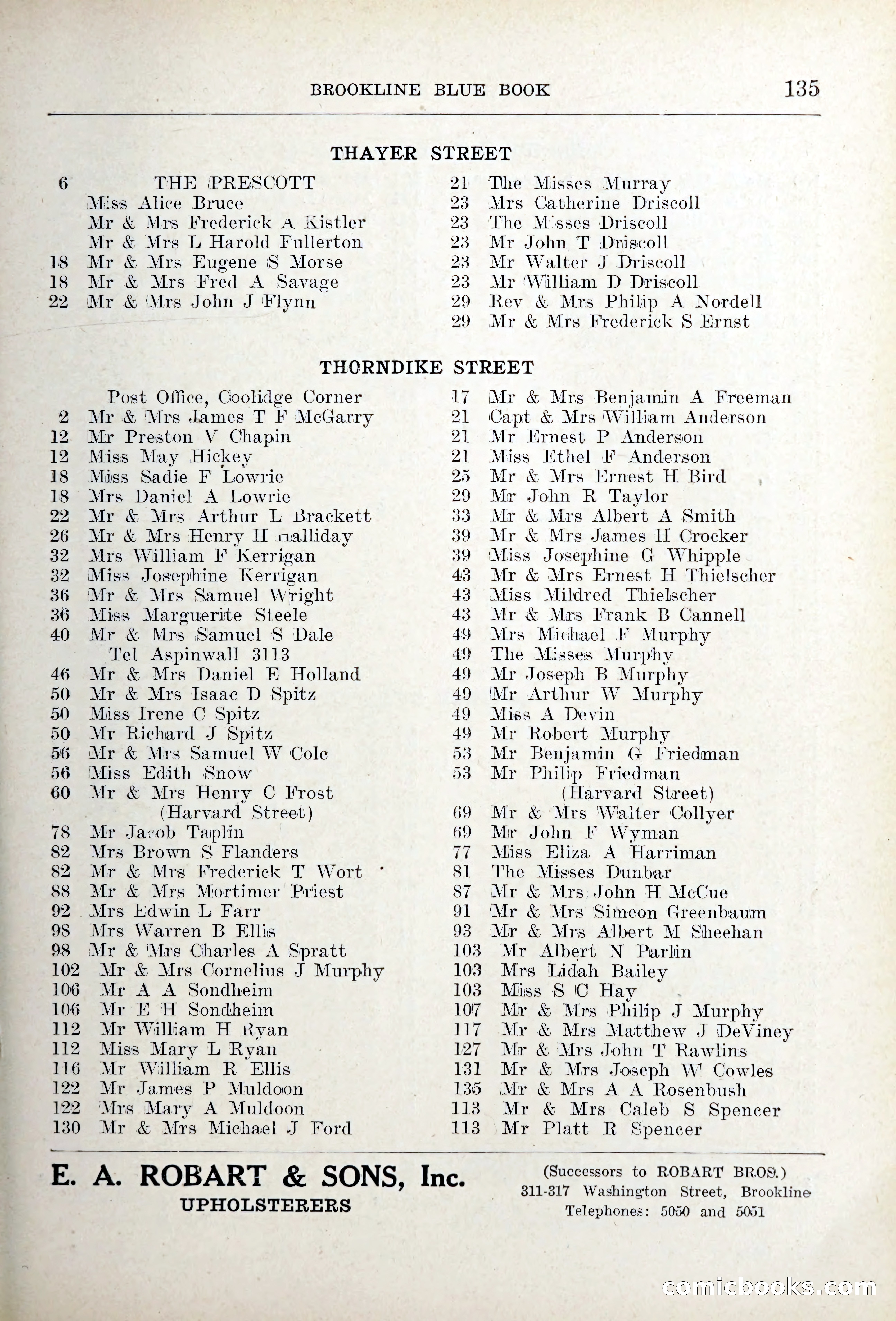 Blue Book of Brookline — page 170 of 354