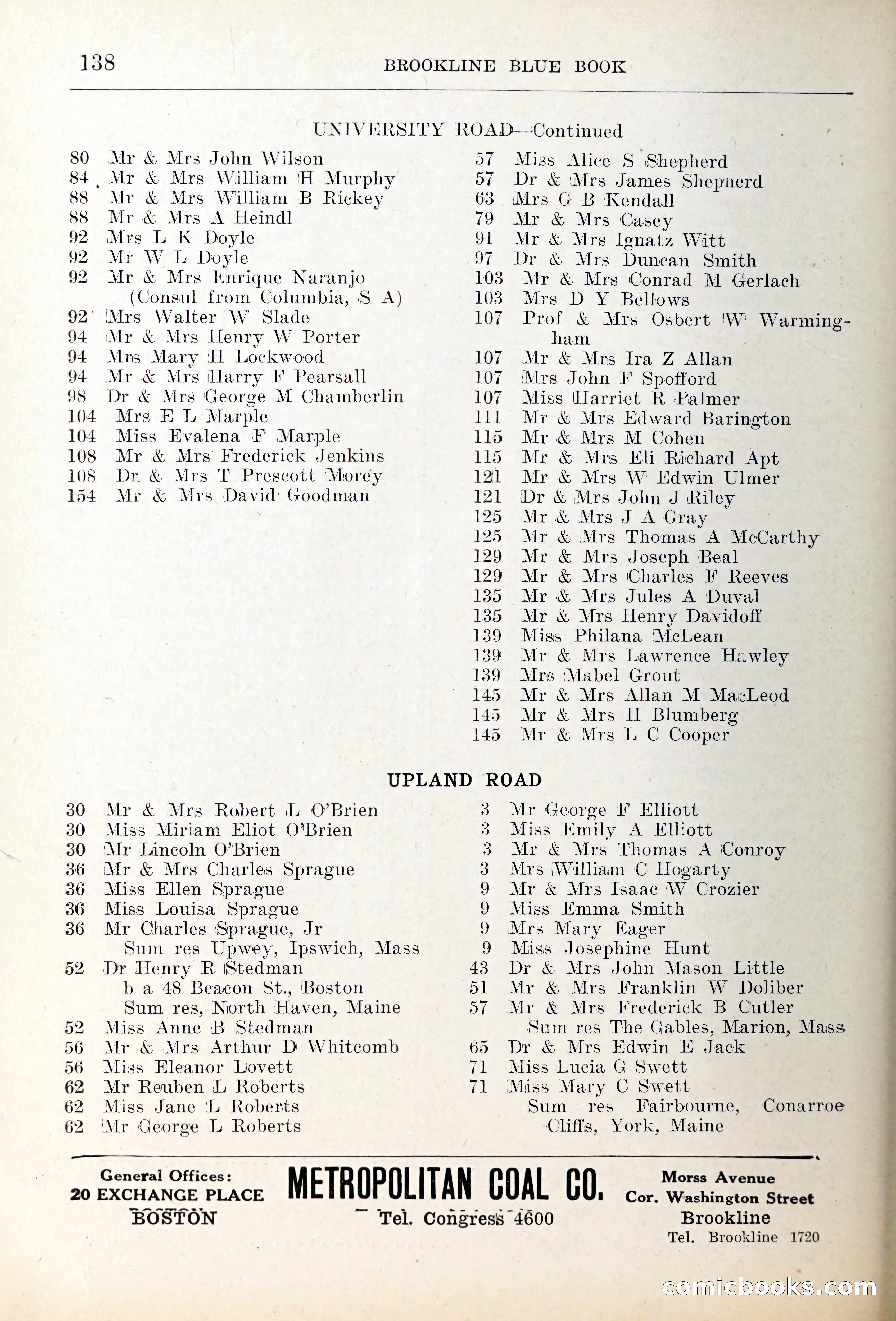 Blue Book of Brookline — page 173 of 354